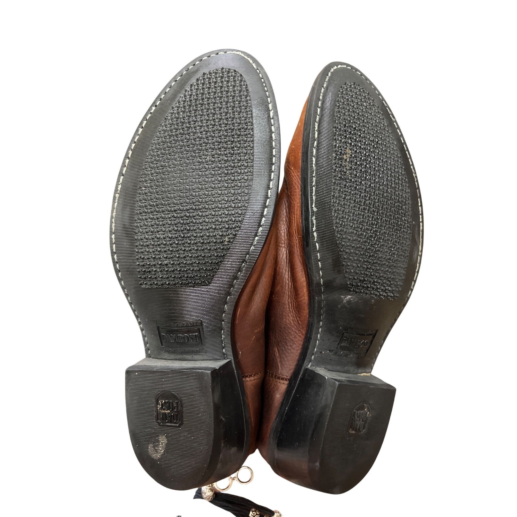 Dan Post Dan Post mens brown leather embroided cowboy western boots s Size US 11.5 / EU 44-45 - 5 Thumbnail
