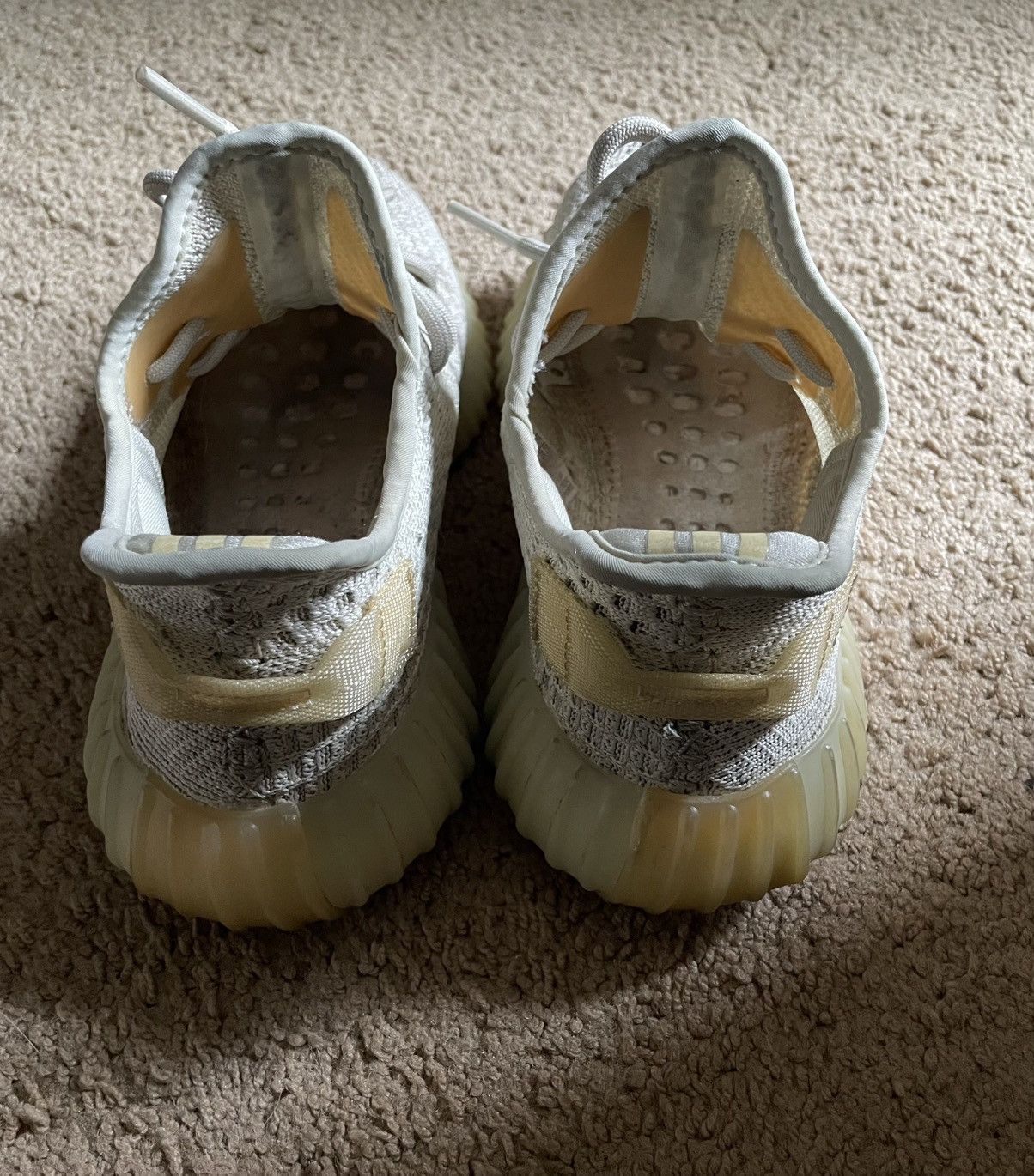 Yeezy Adidas Yeezy Boost 350 V2 'Light' size 6.5-7 women’s. Size US 7 / IT 37 - 3 Thumbnail