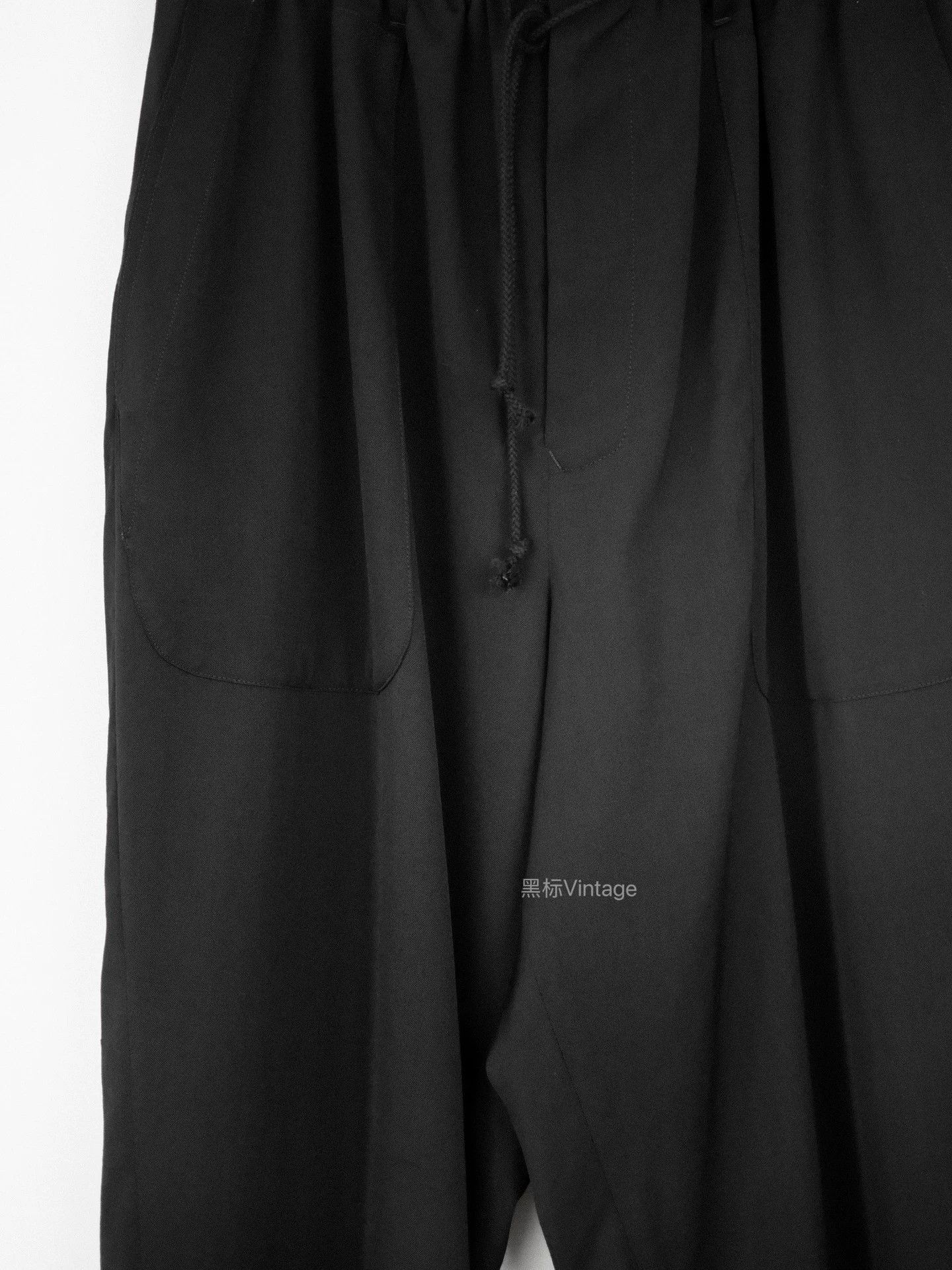 Yohji Yamamoto Yohji Yamamoto 24ss Vintage Gaba Men's Drawstring Pants Size US 32 / EU 48 - 2 Thumbnail