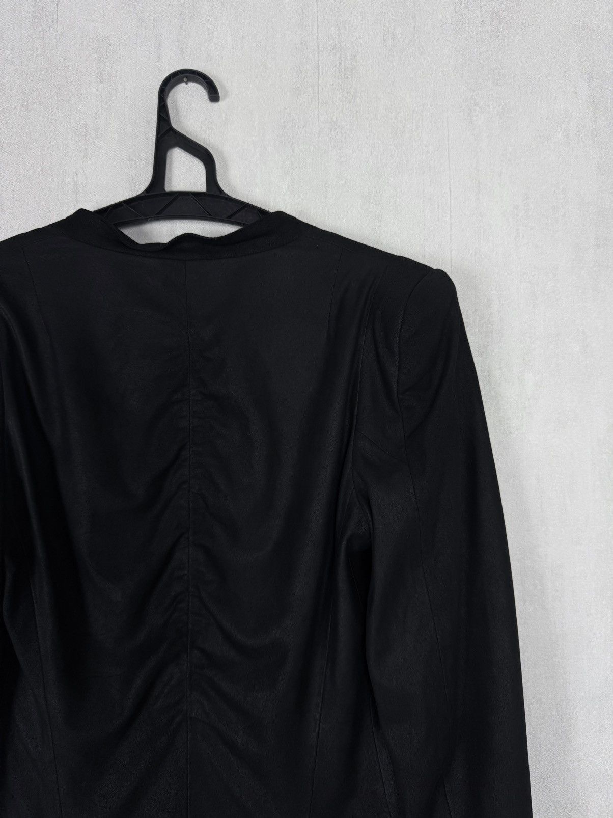 Ann Demeulemeester Ann Demeulemeester Leather Blazer With 925 Silver Chain Size XS / US 0-2 / IT 36-38 - 14 Thumbnail