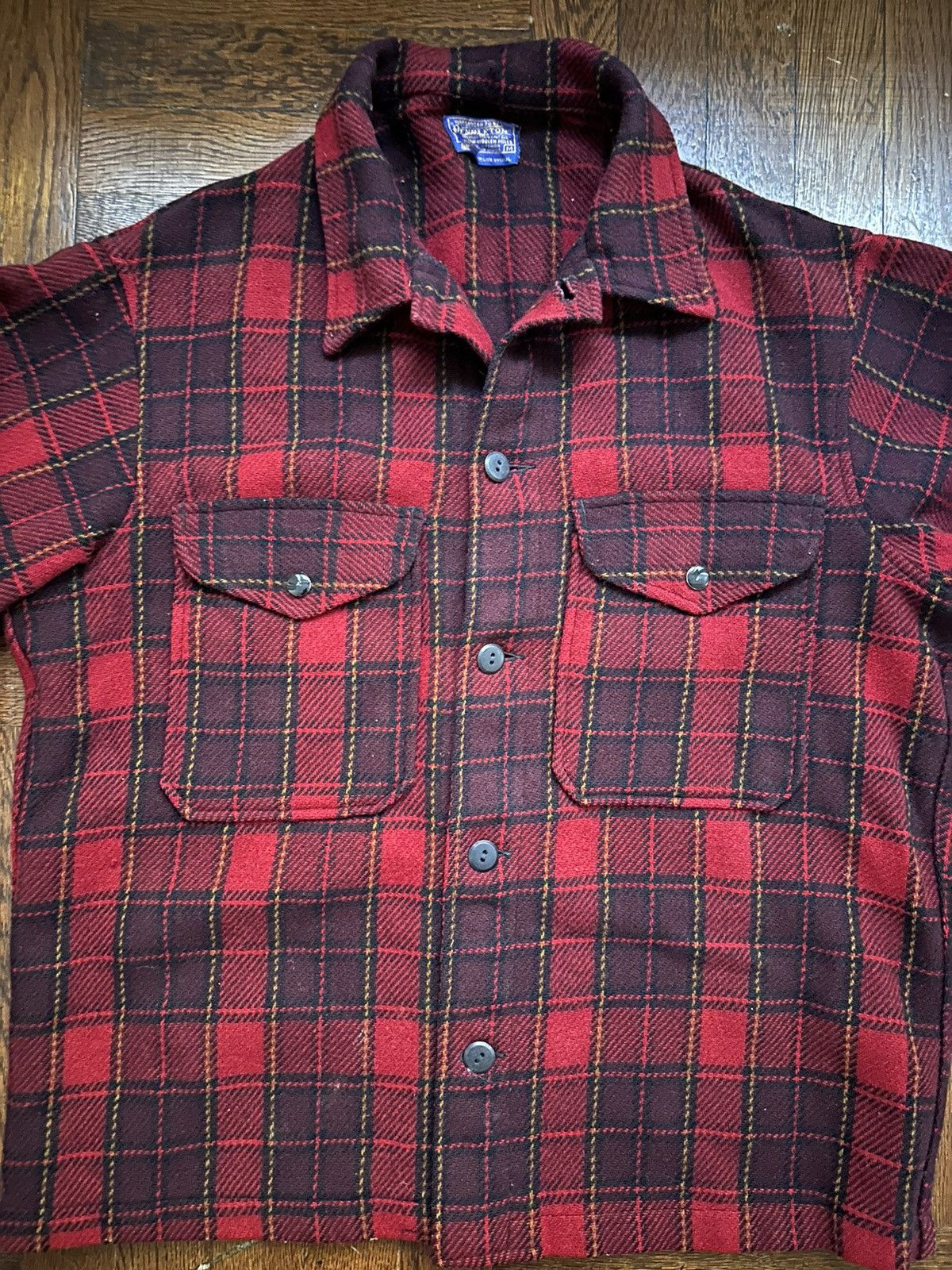 トップス 50' PENDLETON Vintage wool check shirt 50' PENDLETON Vintage wool check shirt