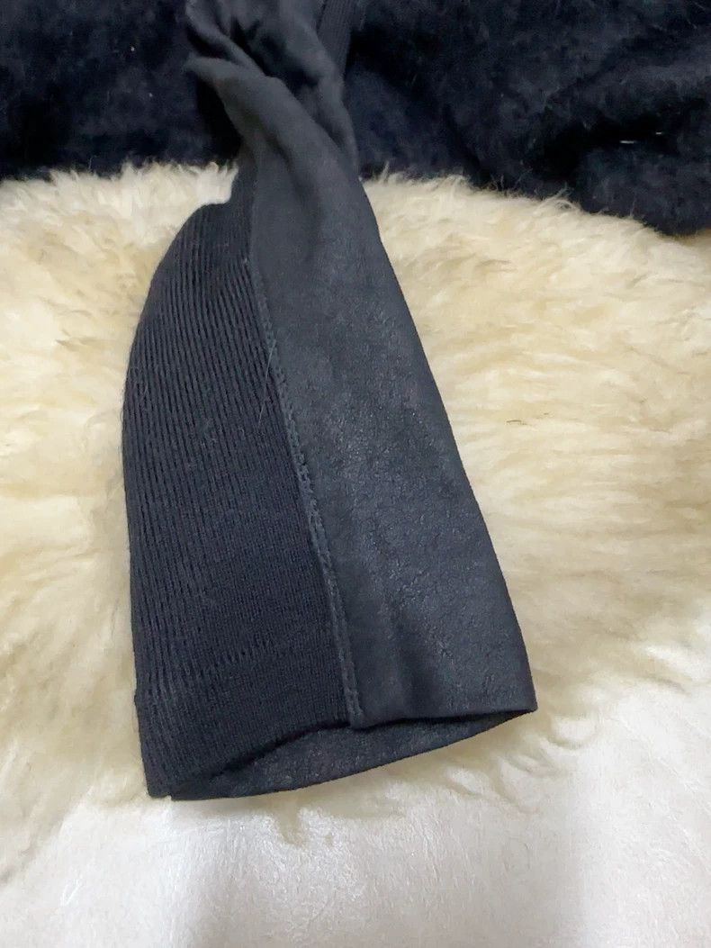Rick Owens Rick Owens Alpaca leather paneled jacket Size US XS / EU 42 / 0 - 7 Thumbnail