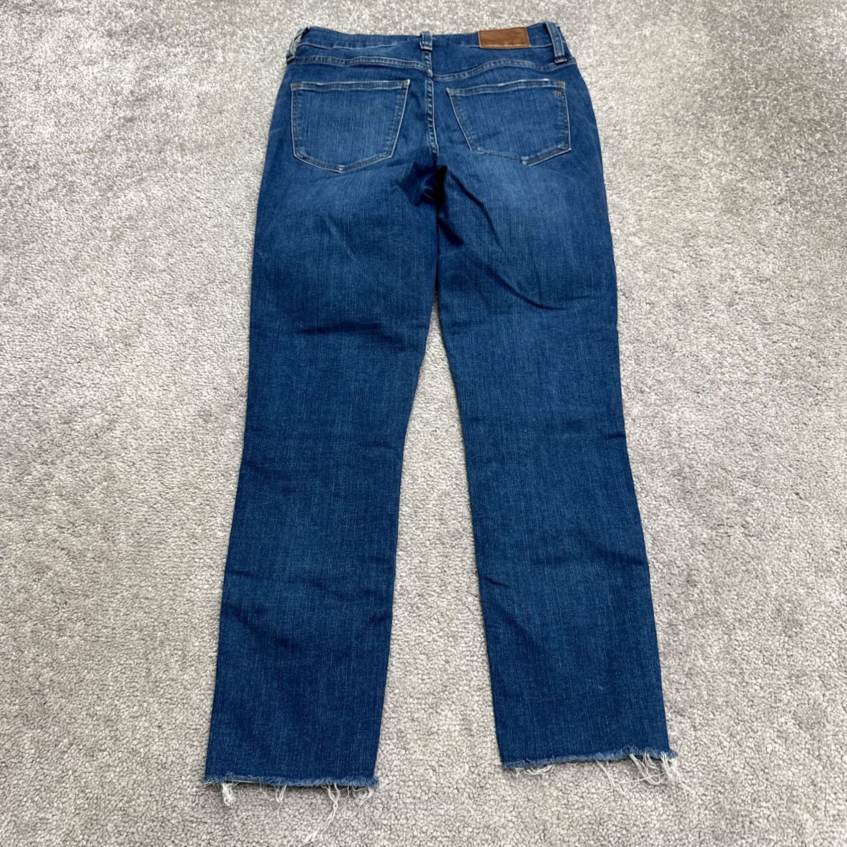 Madewell Madewell Jeans Skinny Denim 10" High Rise Womens 26 Blue Button Fly 5-Pocket Size 26" / US 2 / IT 38 - 2 Thumbnail