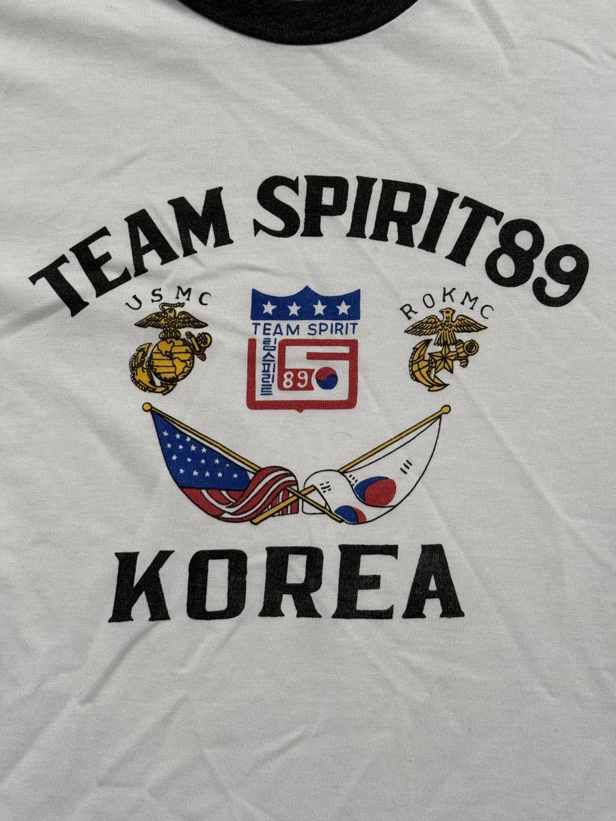 Other Vintage Korea Team Spirit 89 T-shirt USMC ROKMC Ringer Tee M Size US M / EU 48-50 / 2 - 2 Thumbnail