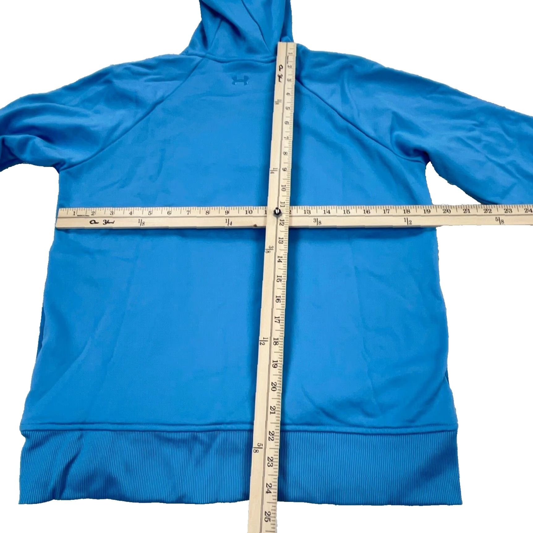 Under Armour Under Armour Hoodie Women M Blue White Pullover Sweatshirt Hooded Lightweight Moisture Wicking Pockets Fall Winter Modern Sports Bạn Size M / US 6-8 / IT 42-44 - 7 Thumbnail