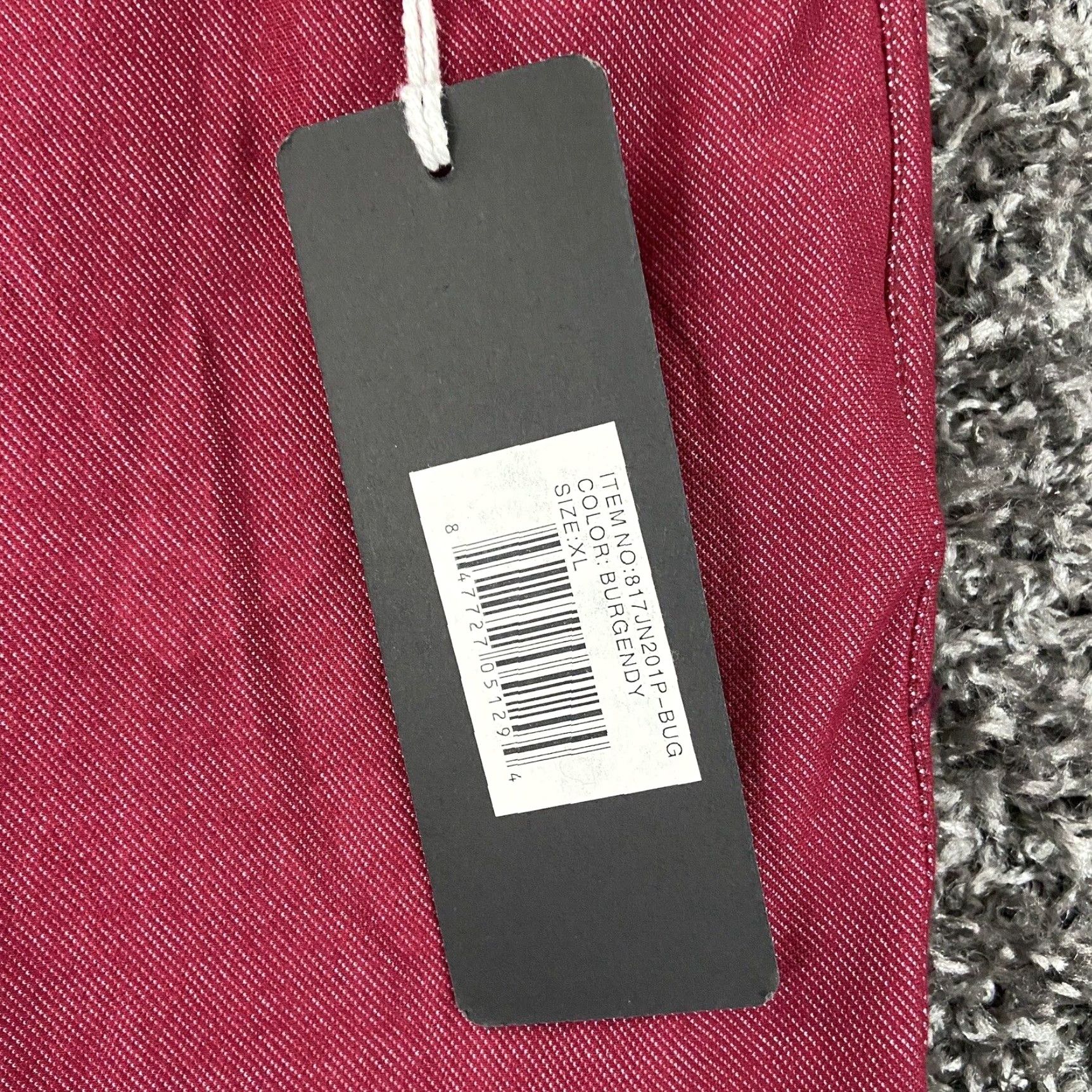 Vintage NEW Yelete Jeggings Women’s XL Red with Pockets Size 40" / US 18 - 4 Thumbnail