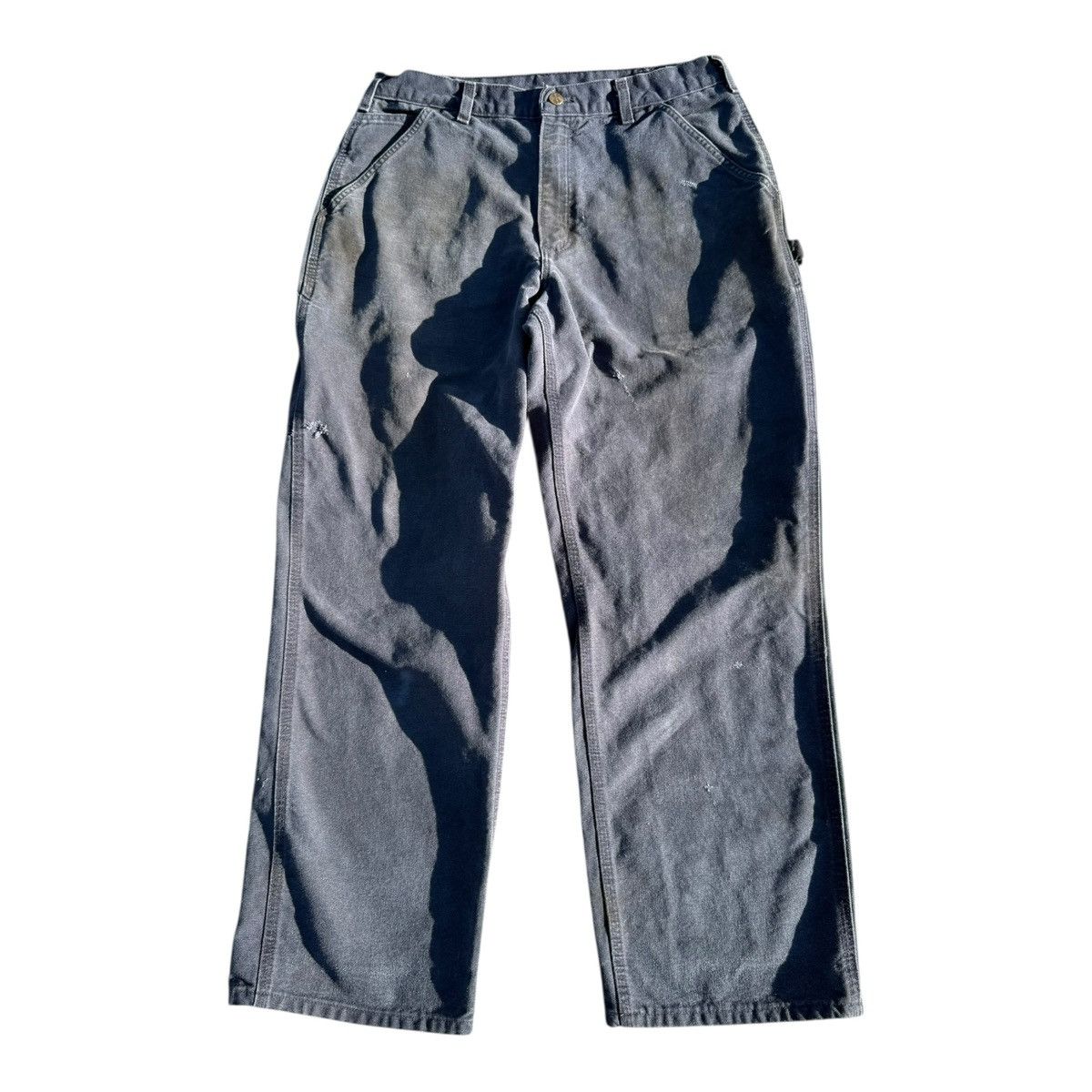 Carhartt Carhartt Faded Carpenter Work Pants Loose Fit Size 34x30 Size US 34 / EU 50 - 1 Thumbnail