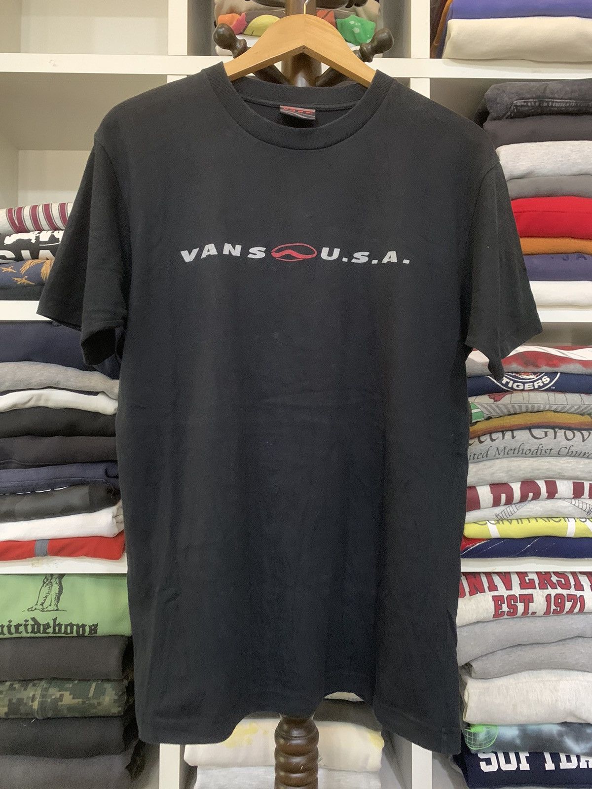 Vans × Vintage Vintage Vans USA T-Shirt Size US M / EU 48-50 / 2 - 2 Thumbnail