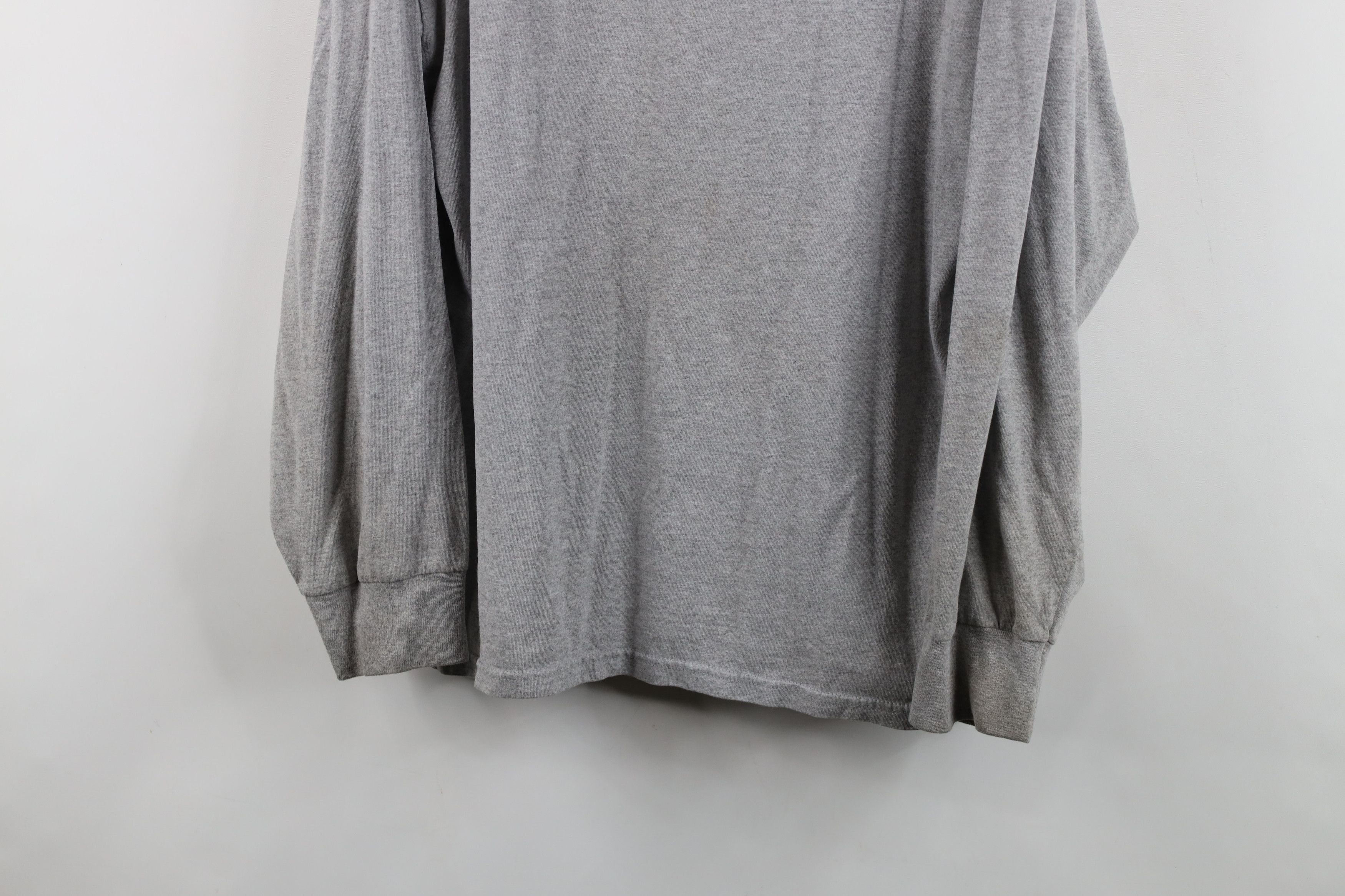 Columbia Vintage Columbia Spell Out Long Sleeve T-Shirt Heather Gray Size US L / EU 52-54 / 3 - 3 Thumbnail