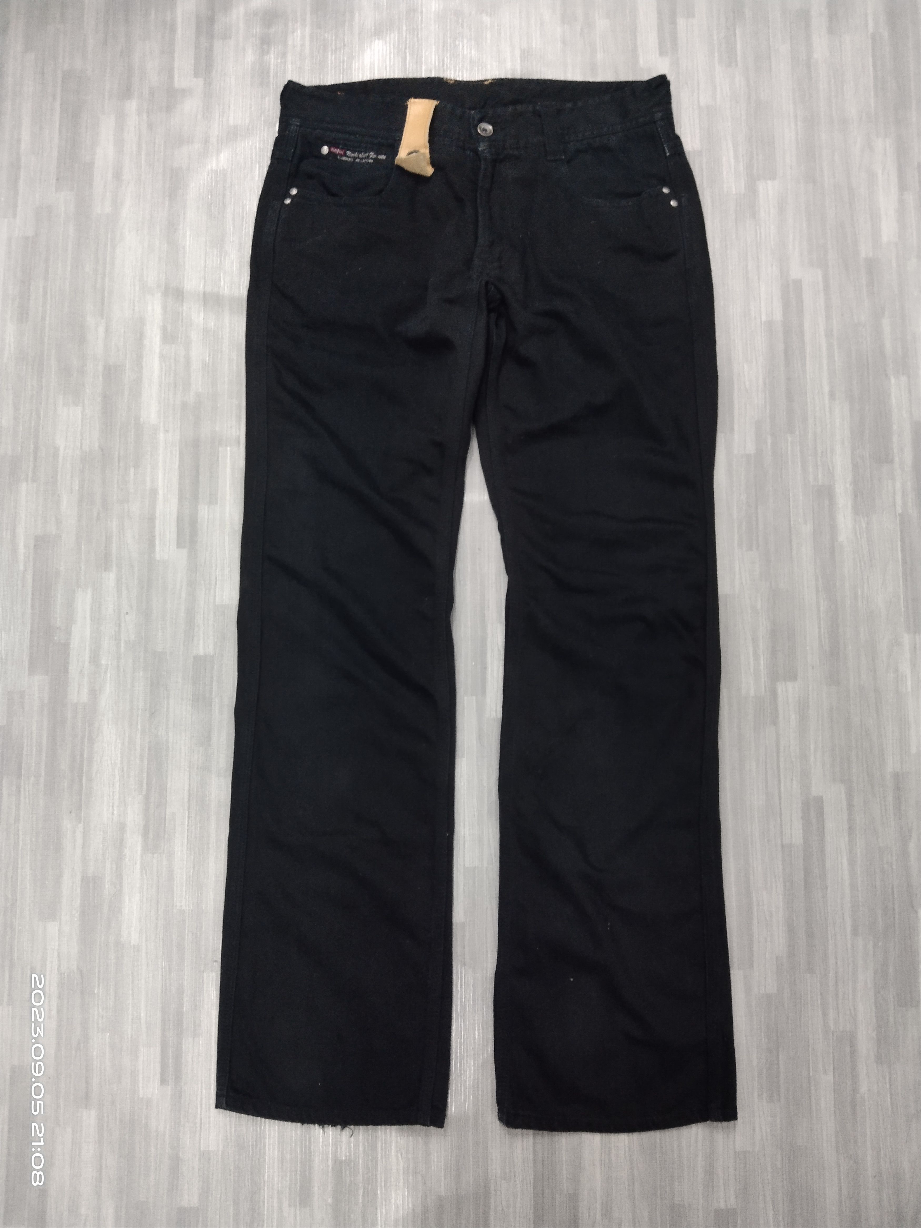 Matsuda BLACK NICOLE FOR MEN DENIM PANTS Size US 31 - 2 Thumbnail