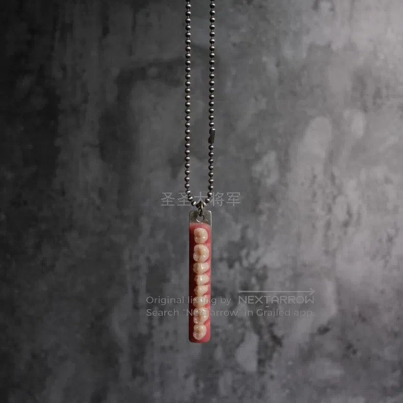 Carol Christian Poell Carol Christian Poell Teeth Necklace | Grailed