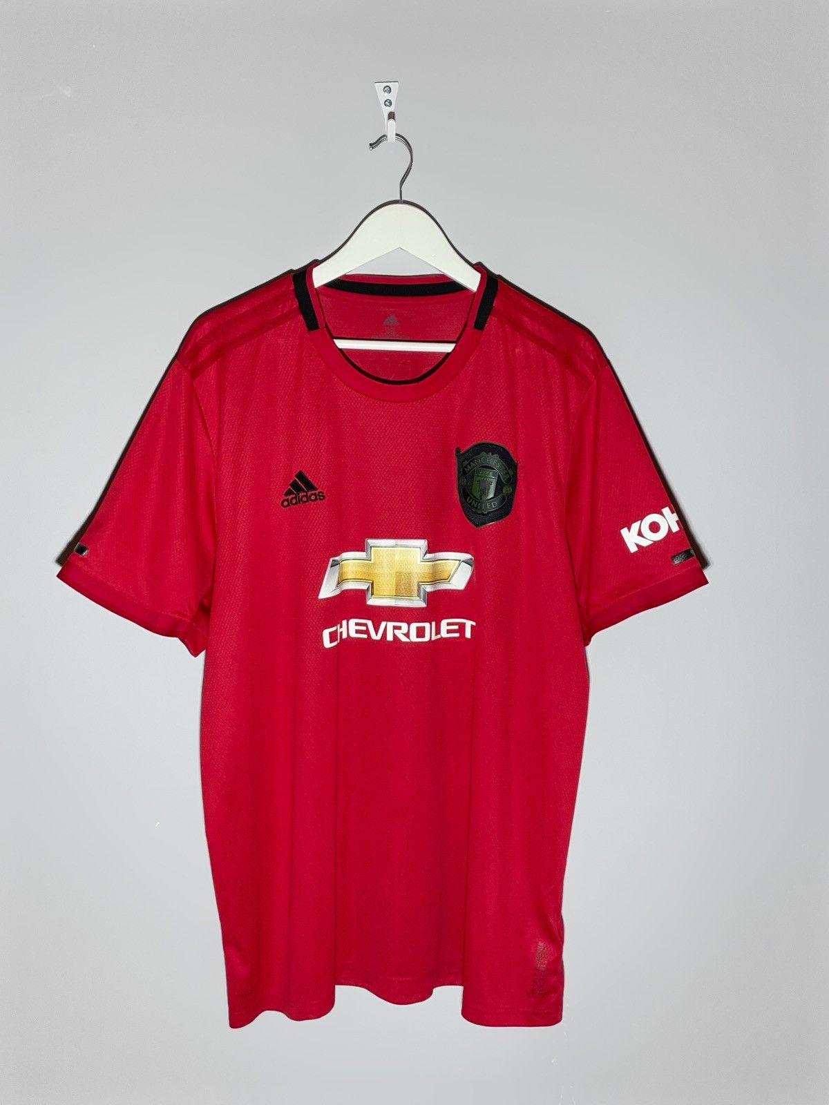 Adidas #18 Fernandes Manchester United Adidas 2019/20 Home Jersey Size US XXL / EU 58 / 5 - 2 Thumbnail