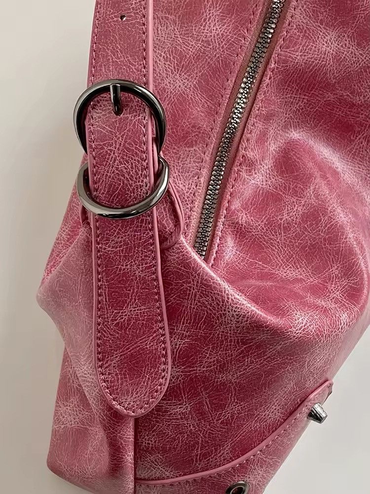 Japanese Brand Leather Small Shoulder Bag Size ONE SIZE - 4 Thumbnail