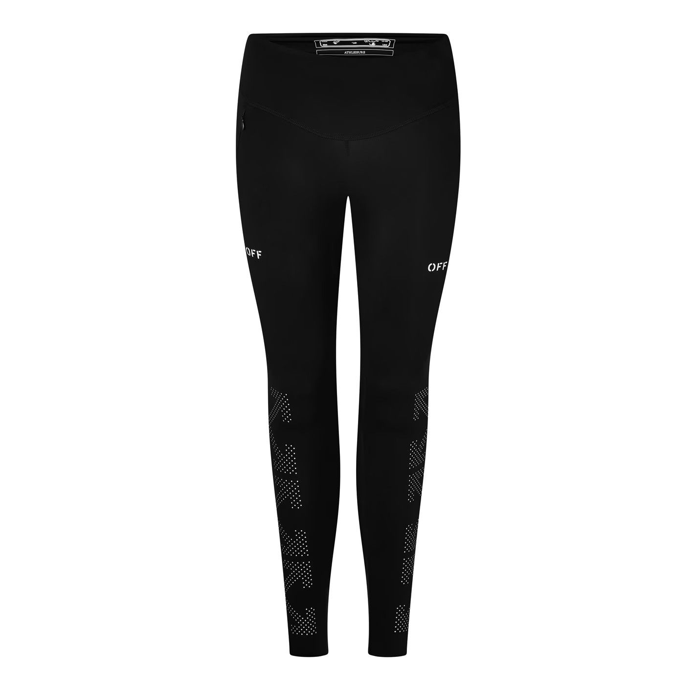 Off-White o1g2r1mq1224 Leggings in Black Size 31" - 1 Thumbnail