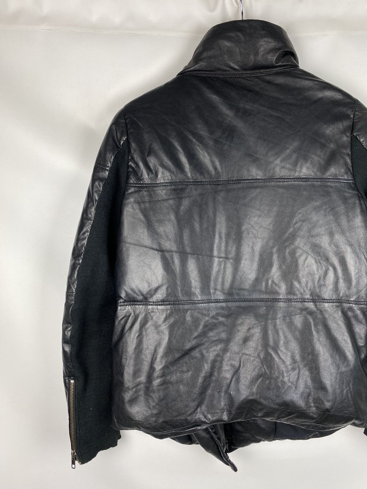 Muubaa Muubaa ladies avant-garde leather puffer down jacket Size M / US 6-8 / IT 42-44 - 9 Thumbnail