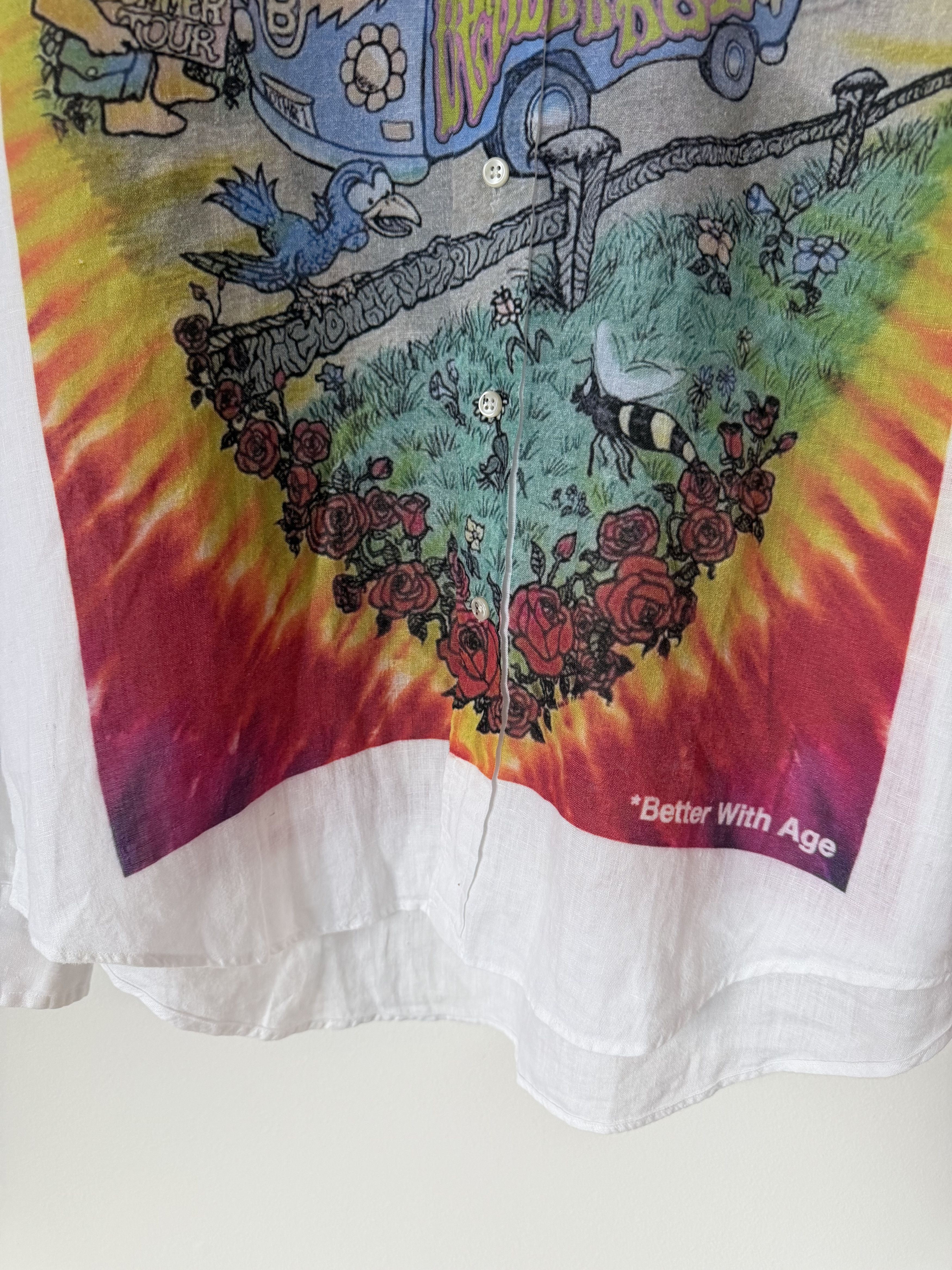 Better With Age Better With Age Road Trip Button Down Shirt in White Size US L / EU 52-54 / 3 - 3 Thumbnail
