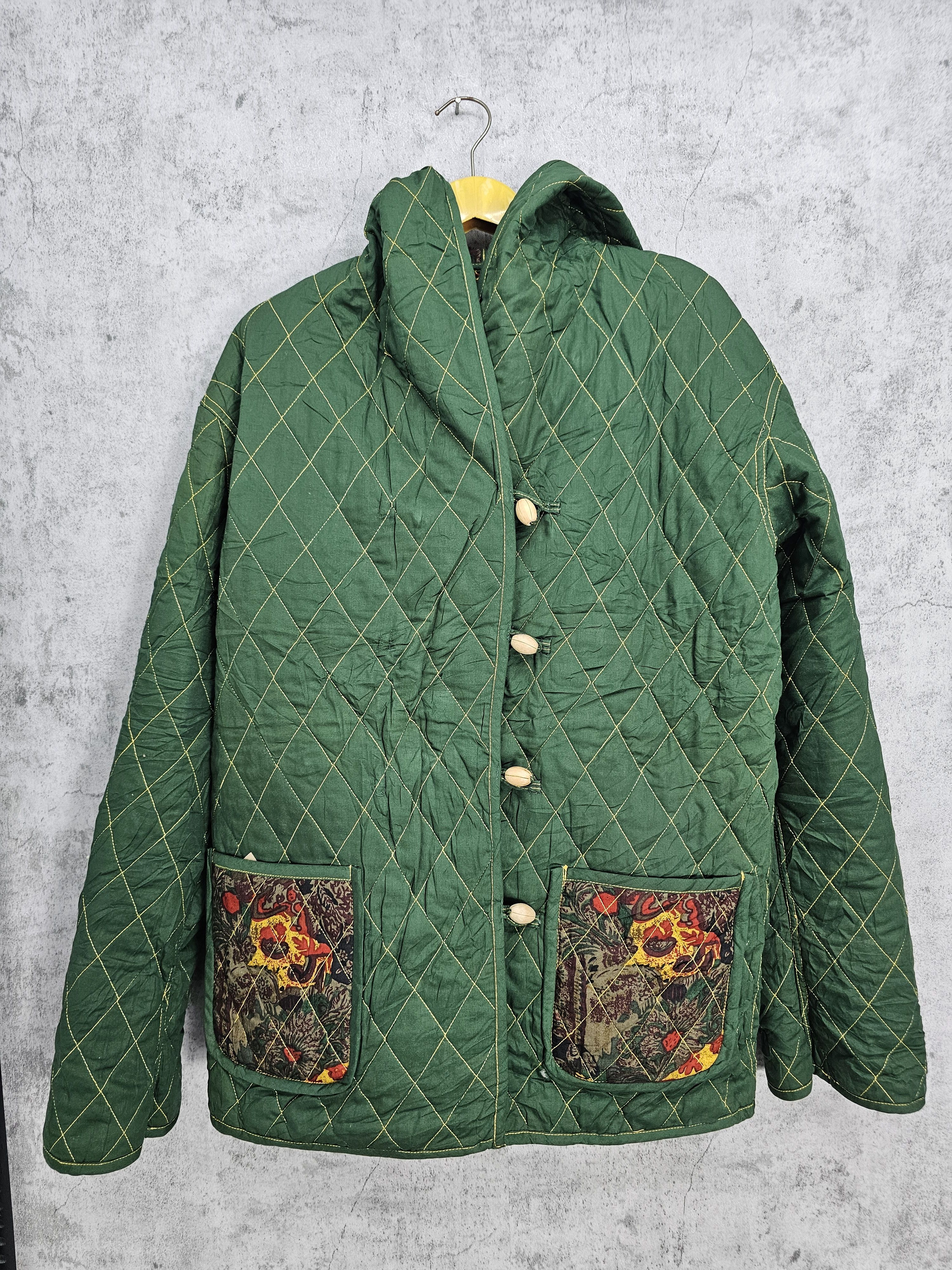 Other OTTO COLLECTION Reversible Quilted Pop Art Jacket J0071 Size US L / EU 52-54 / 3 - 3 Thumbnail