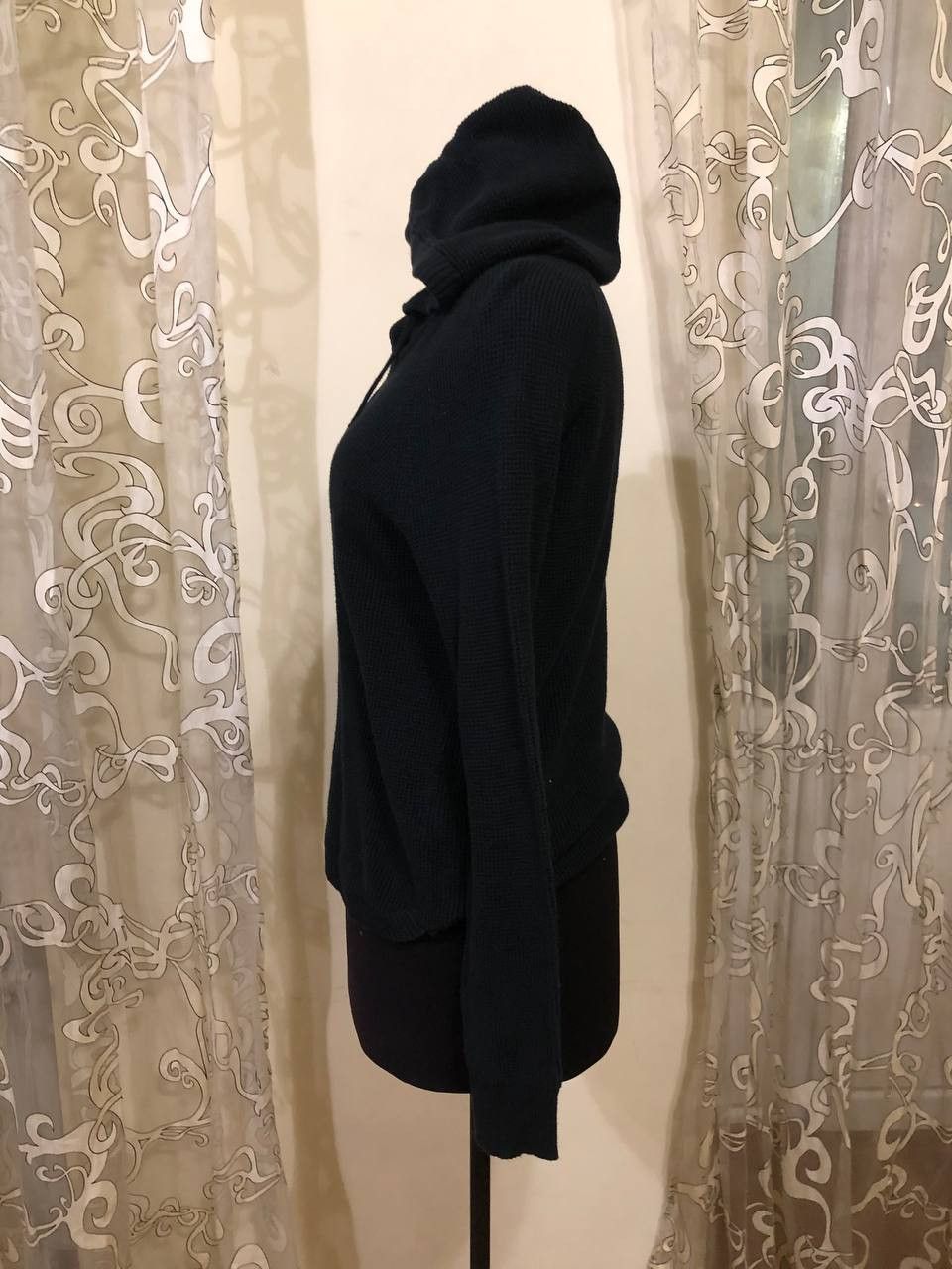 Polo Ralph Lauren LAUREN Ralph Lauren black hooded sweater size - S Size S / US 4 / IT 40 - 3 Thumbnail