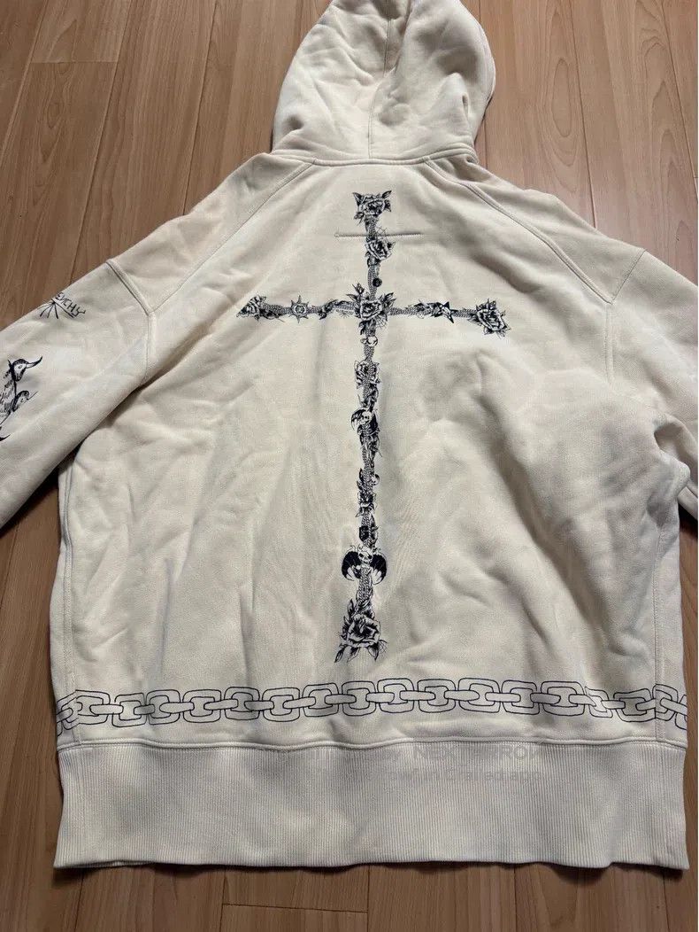 Givenchy Givenchy Pattern Printed Oversized Hooded Sweatshirt Size US M / EU 48-50 / 2 - 4 Thumbnail