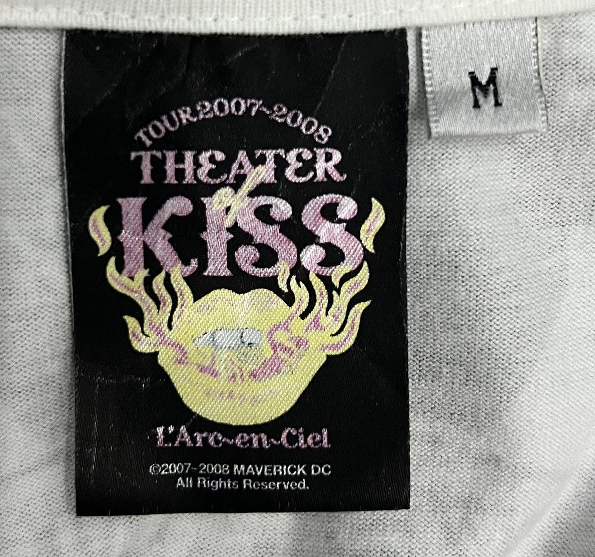 Band Tees × Vintage 2007-08 Lar'c-En-Ciel Japanese punkrock tour shirt Size US M / EU 48-50 / 2 - 7 Thumbnail