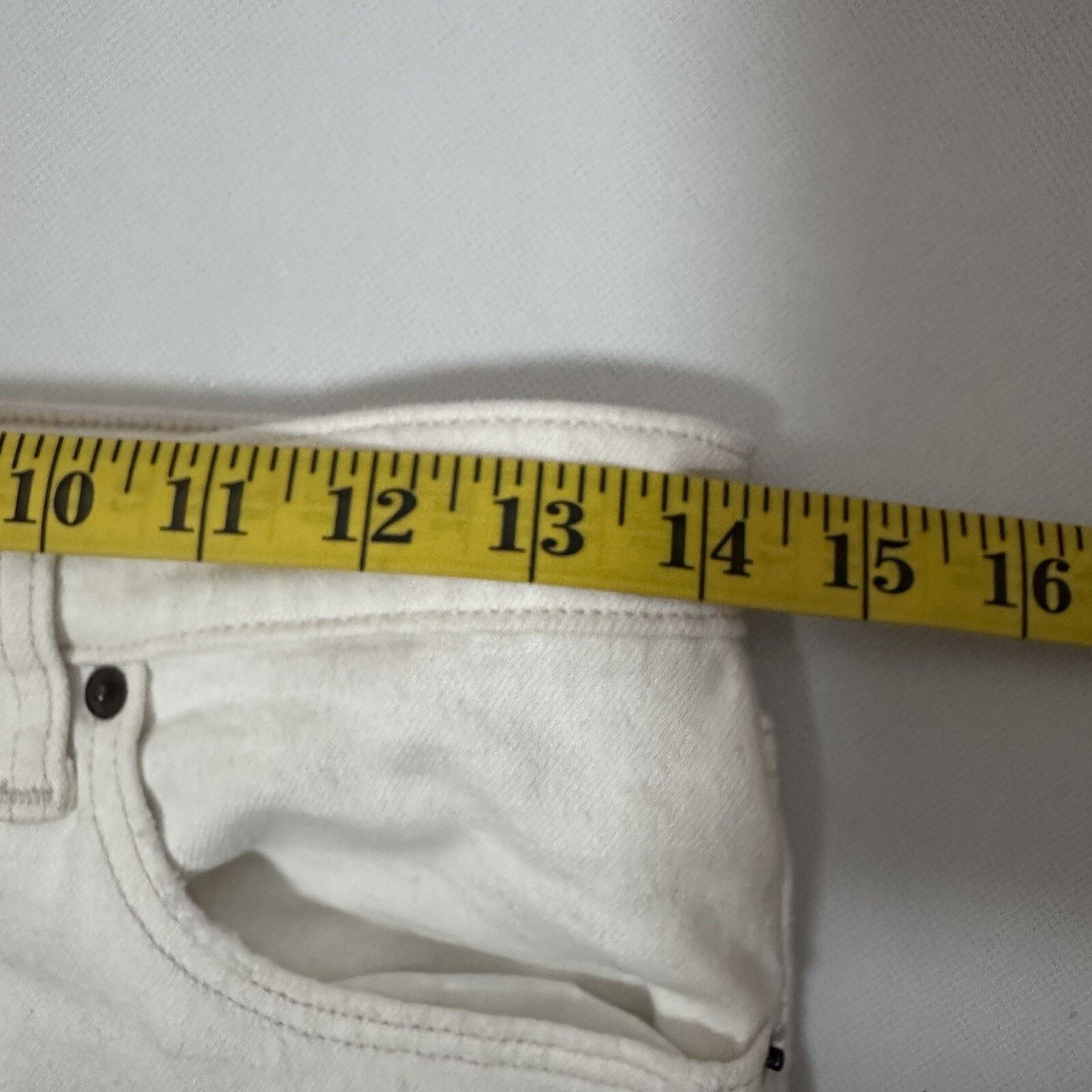 Abercrombie & Fitch Abercrombie Fitch Ultra High Rise Straight Jeans Button Fly Size 28" / US 6 / IT 42 - 5 Thumbnail