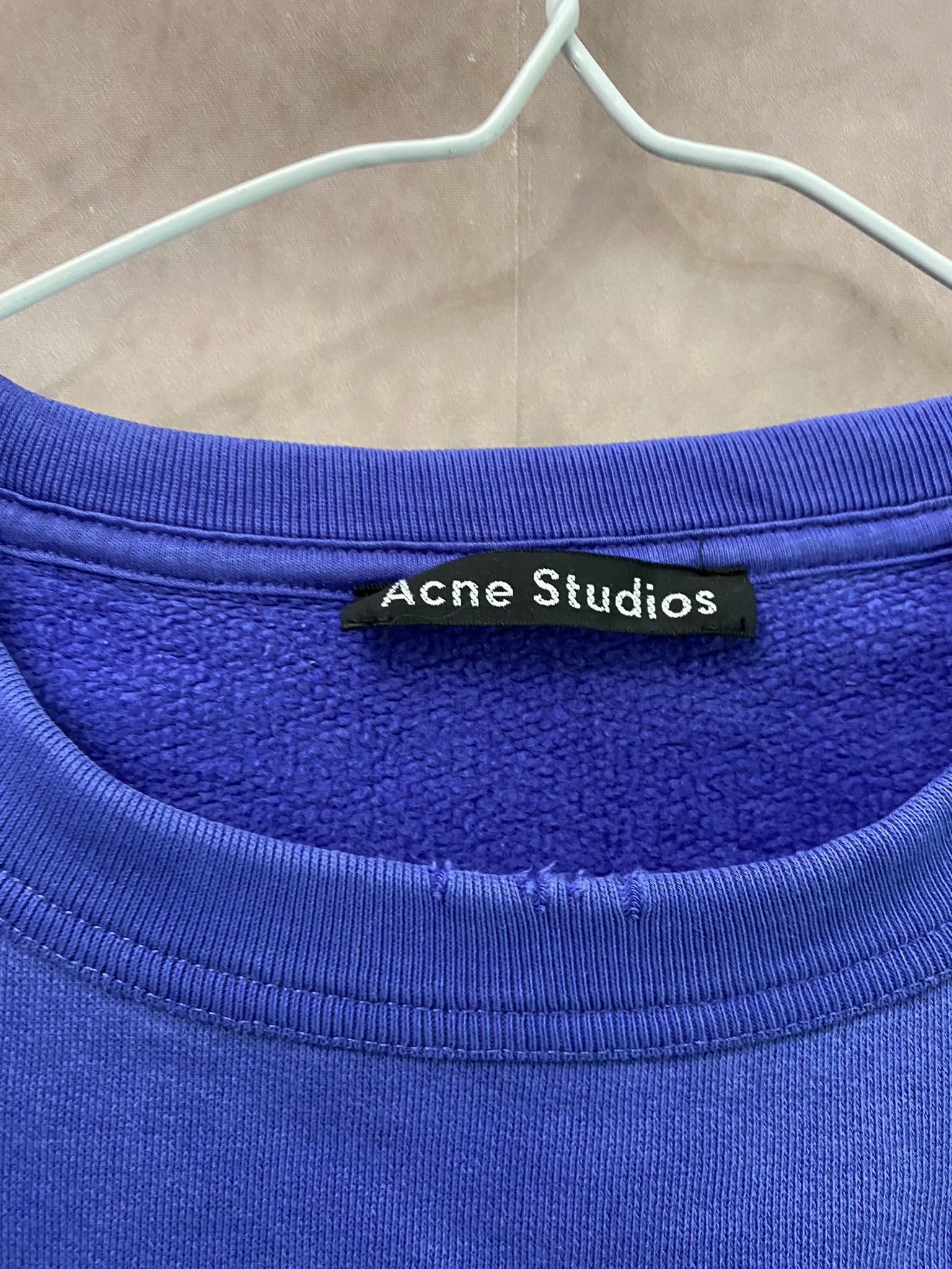 Acne Studios × Designer Acne Studios Sweatshirt Purple Size US XS / EU 42 / 0 - 3 Thumbnail