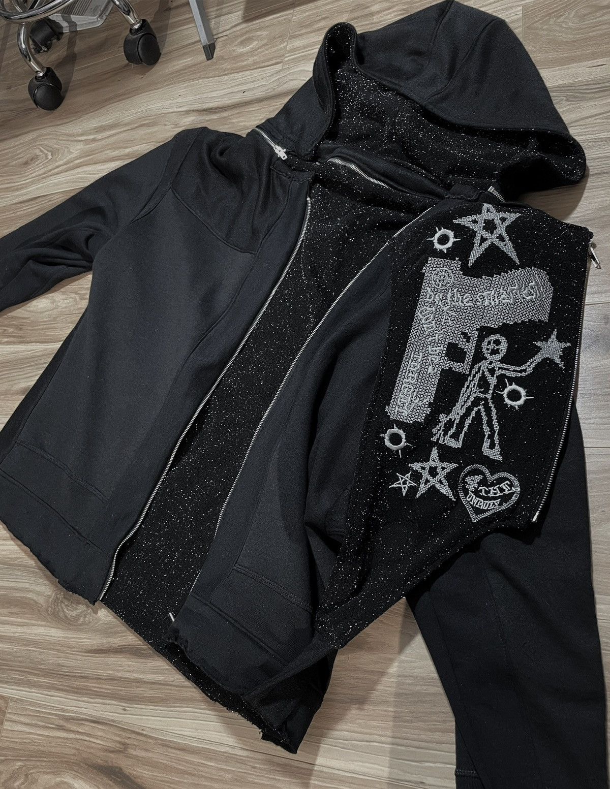 Designer CALM DOWN Clothing Holster Hoodie Size US L / EU 52-54 / 3 - 3 Thumbnail