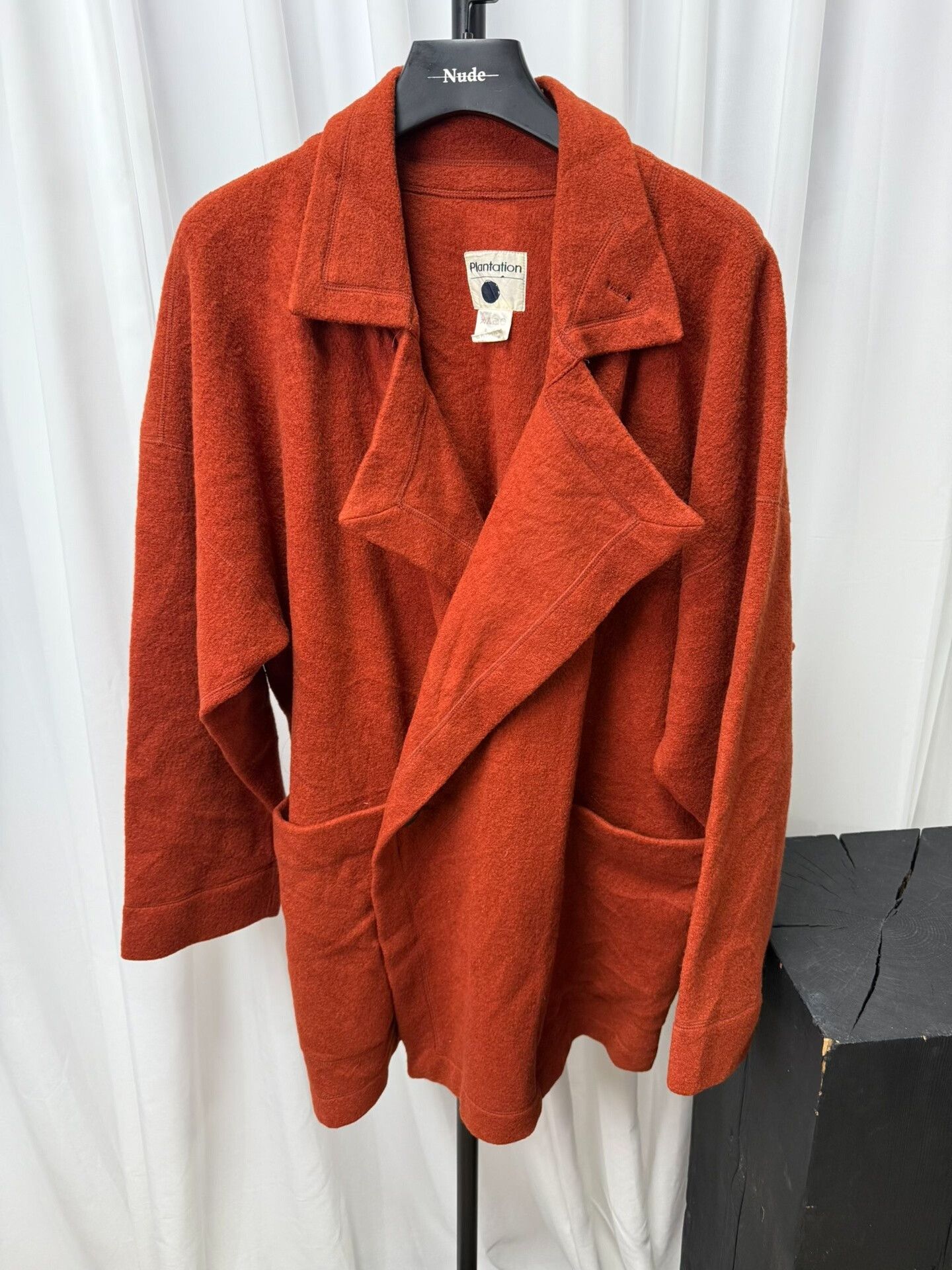 Issey Miyake issey miyake plantation oversized wool coat Size XL / US 12-14 / IT 48-50 - 1 Thumbnail