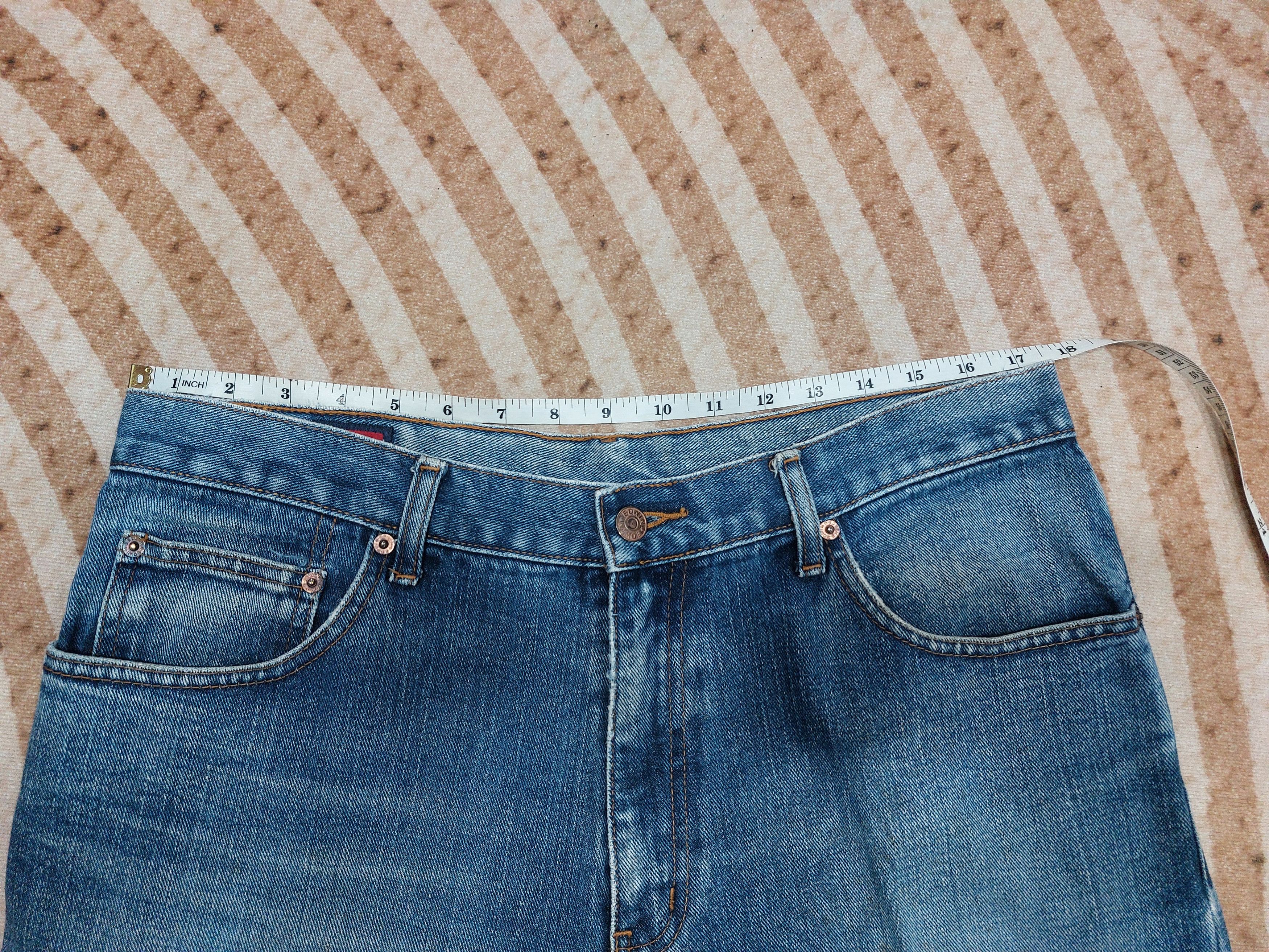 Edwin VINTAGE EDWIN 503 REGULAR DISTRESSED MUD WASH JAPANESE DENIM Size US 35 - 19 Thumbnail