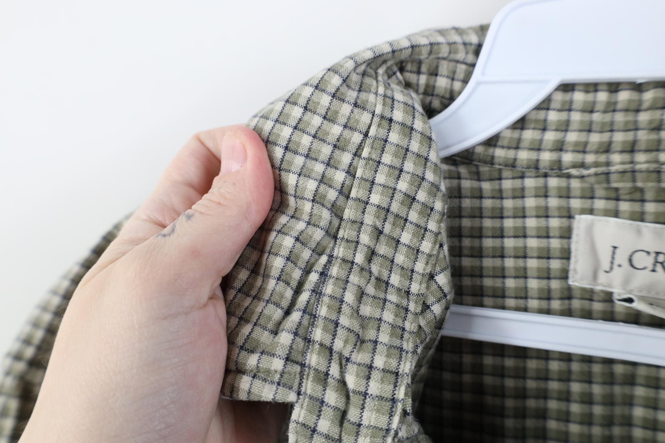 J.Crew Vintage 90s J Crew Flannel Collared Button Down Shirt Plaid Size US M / EU 48-50 / 2 - 8 Thumbnail