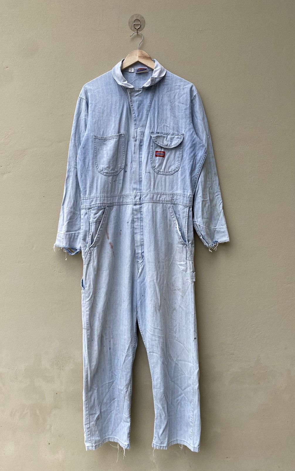 Dickies × Vintage RARE VINTAGE DICKIES OVERALLS WORKERS DISTRESSED Size US 42 / EU 58 - 1 Thumbnail
