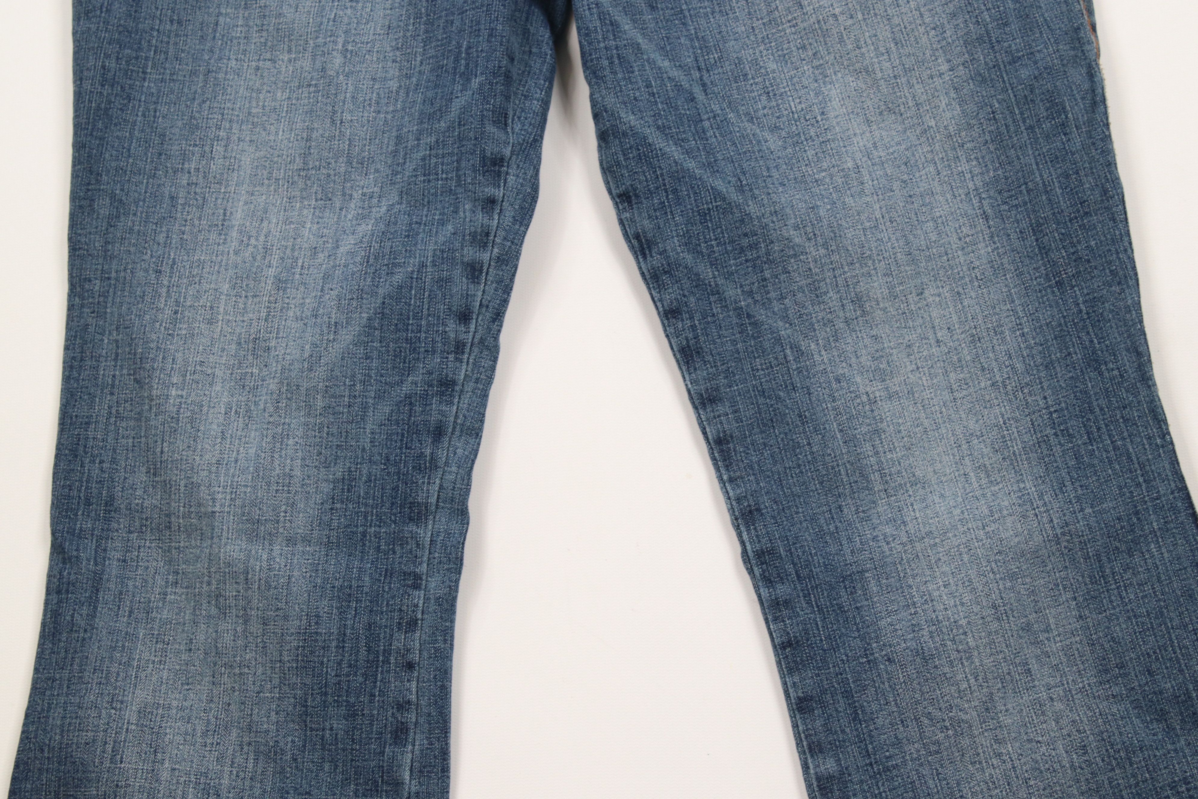 Vintage Vintage Y2K Streetwear Stretch Flared Denim Jeans Blue Size 28" / US 6 / IT 42 - 3 Thumbnail