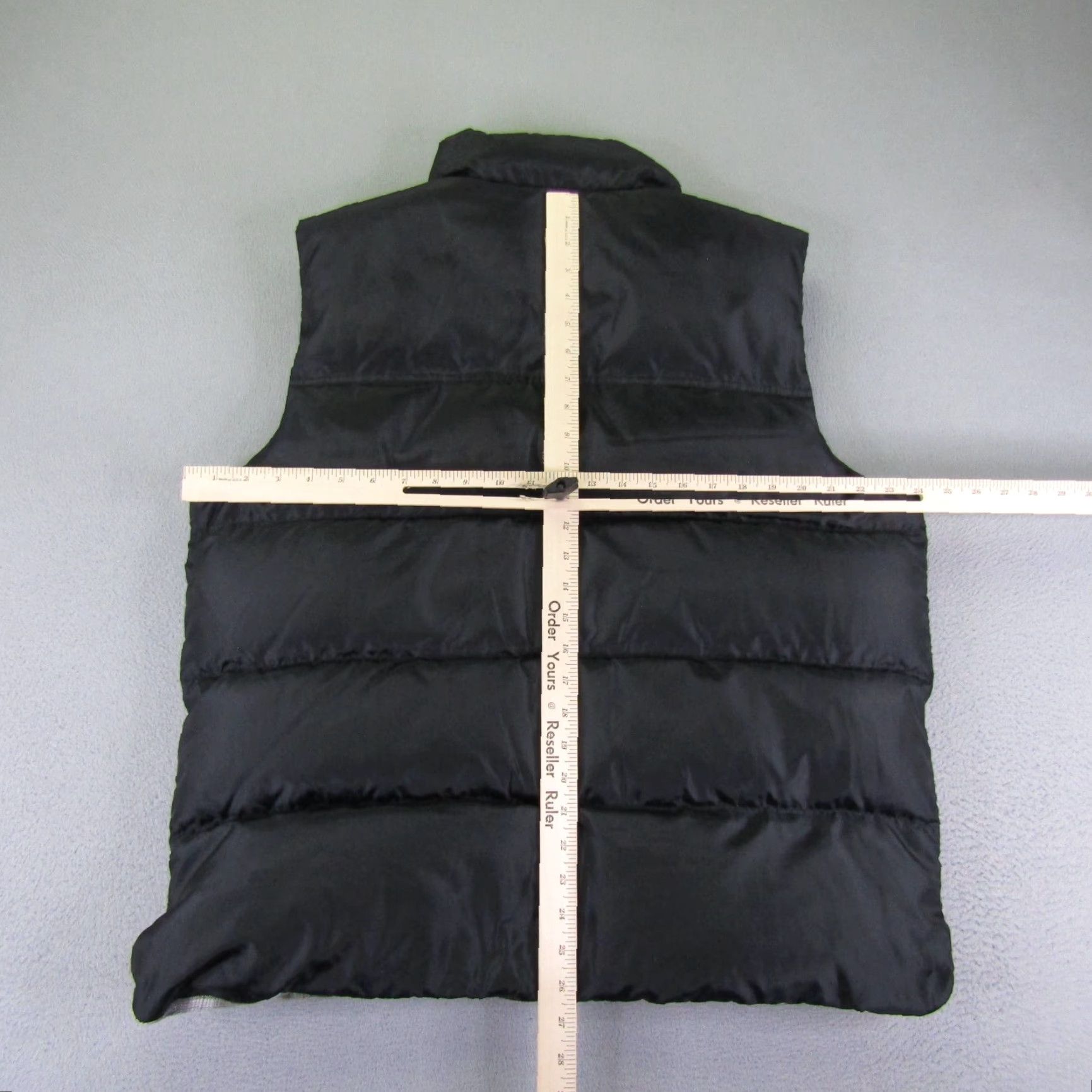 J.Crew VINTAGE J.CREW Vest Mens Large Black Puffer Down Quilted Zip Front Wind-Resistant Pocketed Size US L / EU 52-54 / 3 - 7 Thumbnail