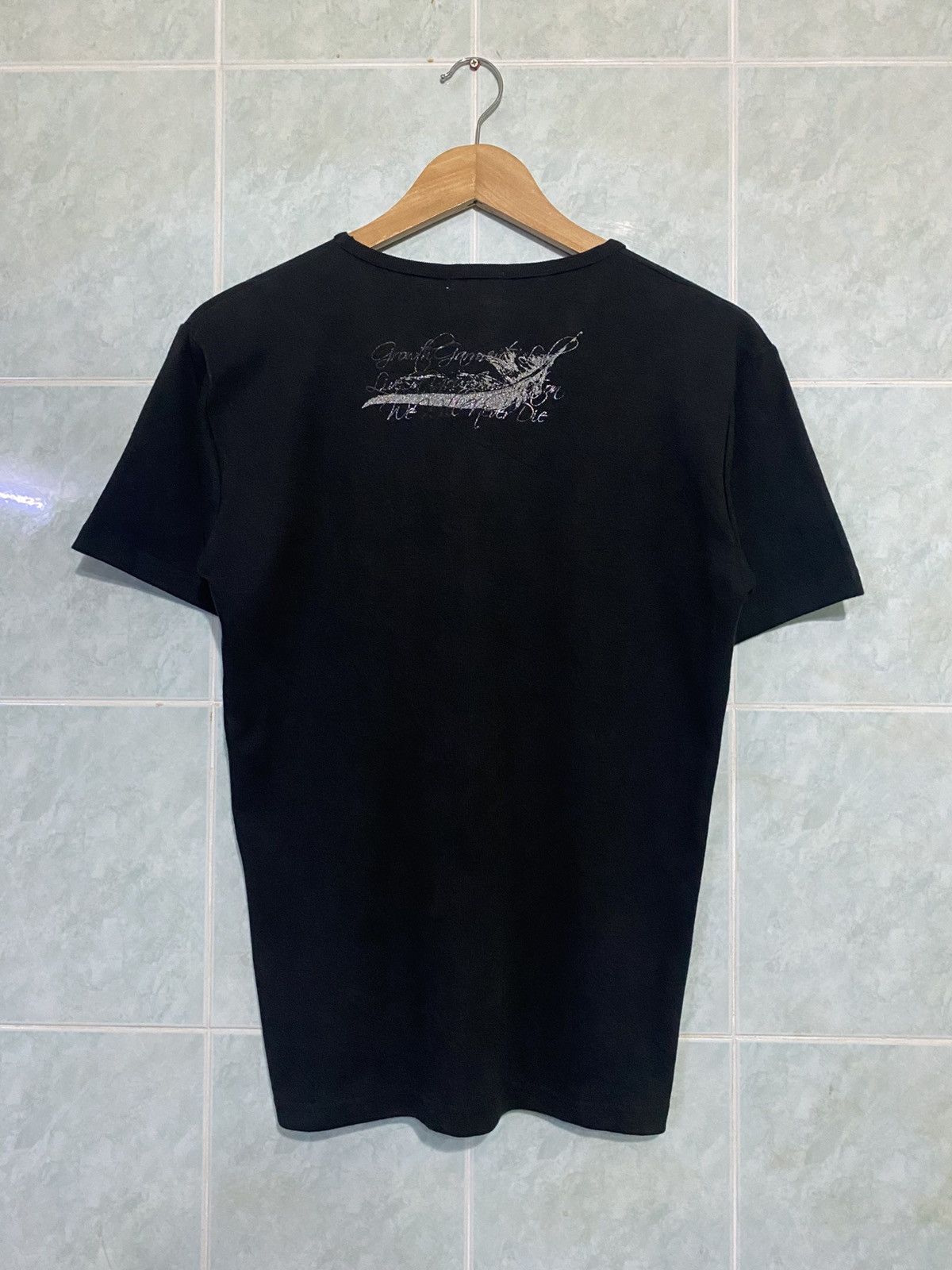 In The Attic × Japanese Brand Growth IN THE ATTIC Embellished V Neck Tee Size US L / EU 52-54 / 3 - 7 Thumbnail