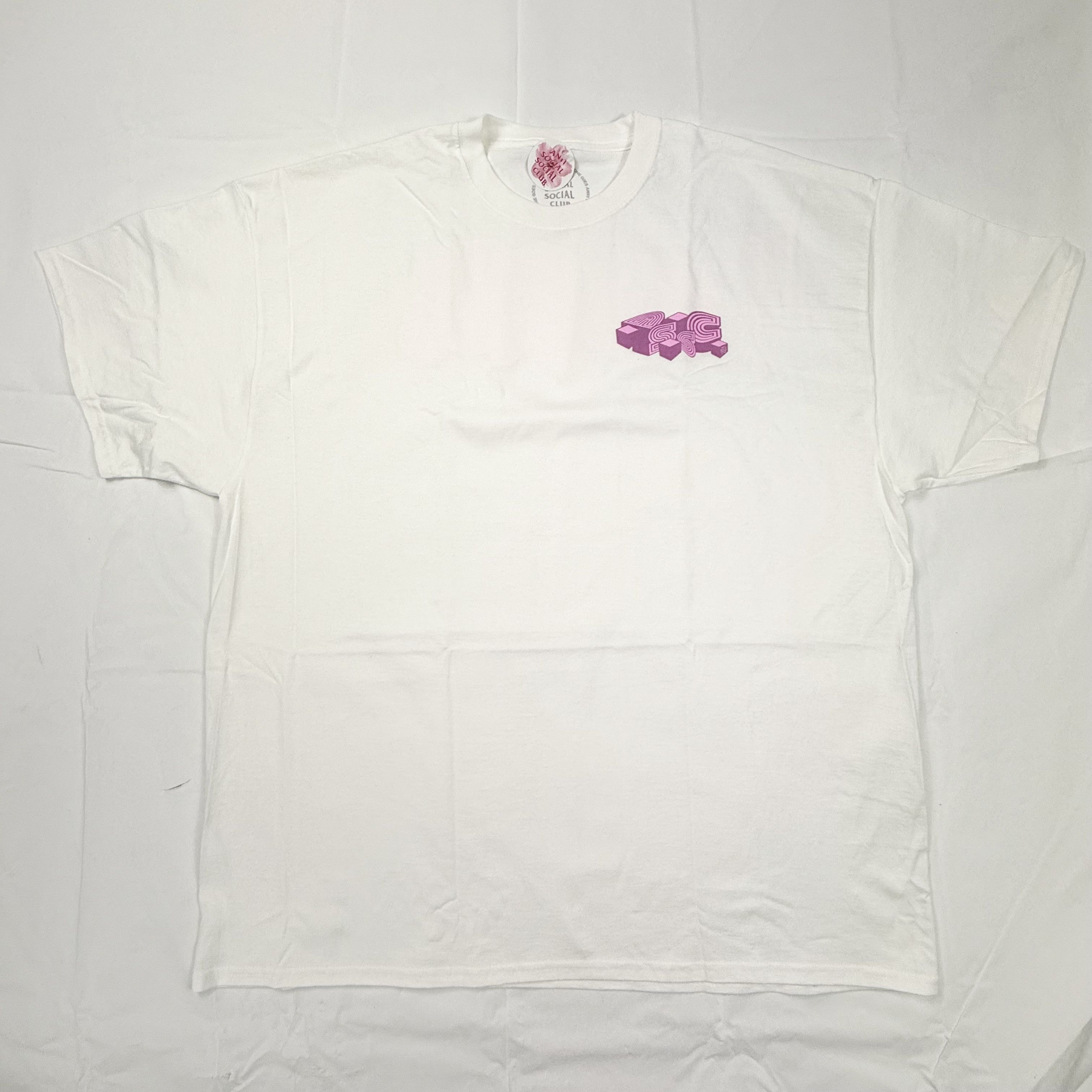 Anti Social Social Club Anti Social Social Club ASSC 3D Block Graphic T-Shirt Mens Size US XXL / EU 58 / 5 - 2 Thumbnail