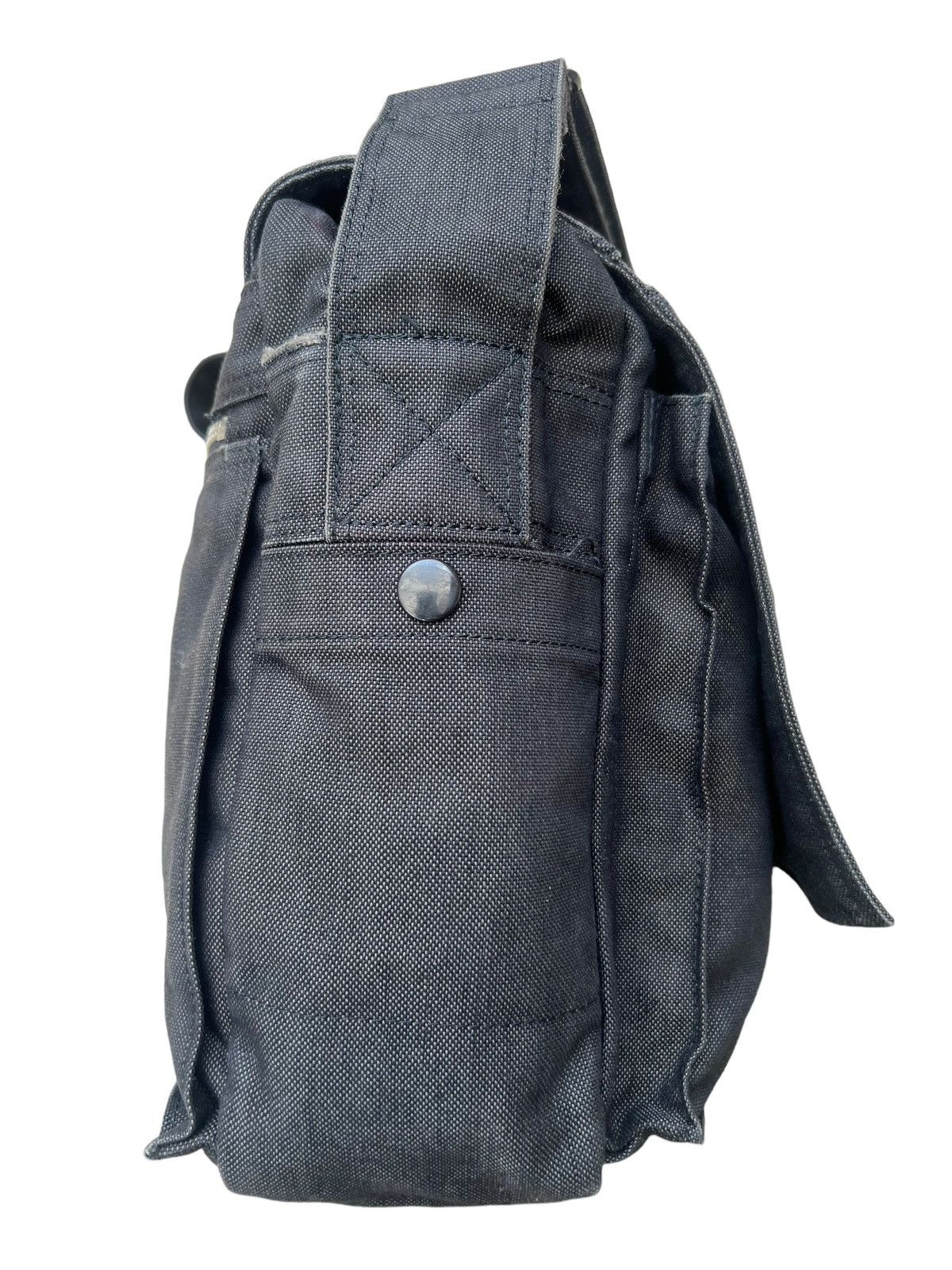 Porter Porter by Yoshida Dark Grey Denim Messenger Bag Size ONE SIZE - 9 Thumbnail