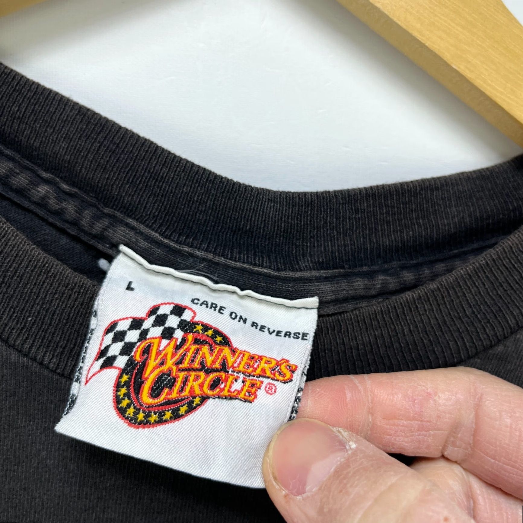NASCAR VINTAGE NASCAR Jeff Gordon Sun Faded T Shirt Large Racing Mens Black Size US L / EU 52-54 / 3 - 6 Thumbnail