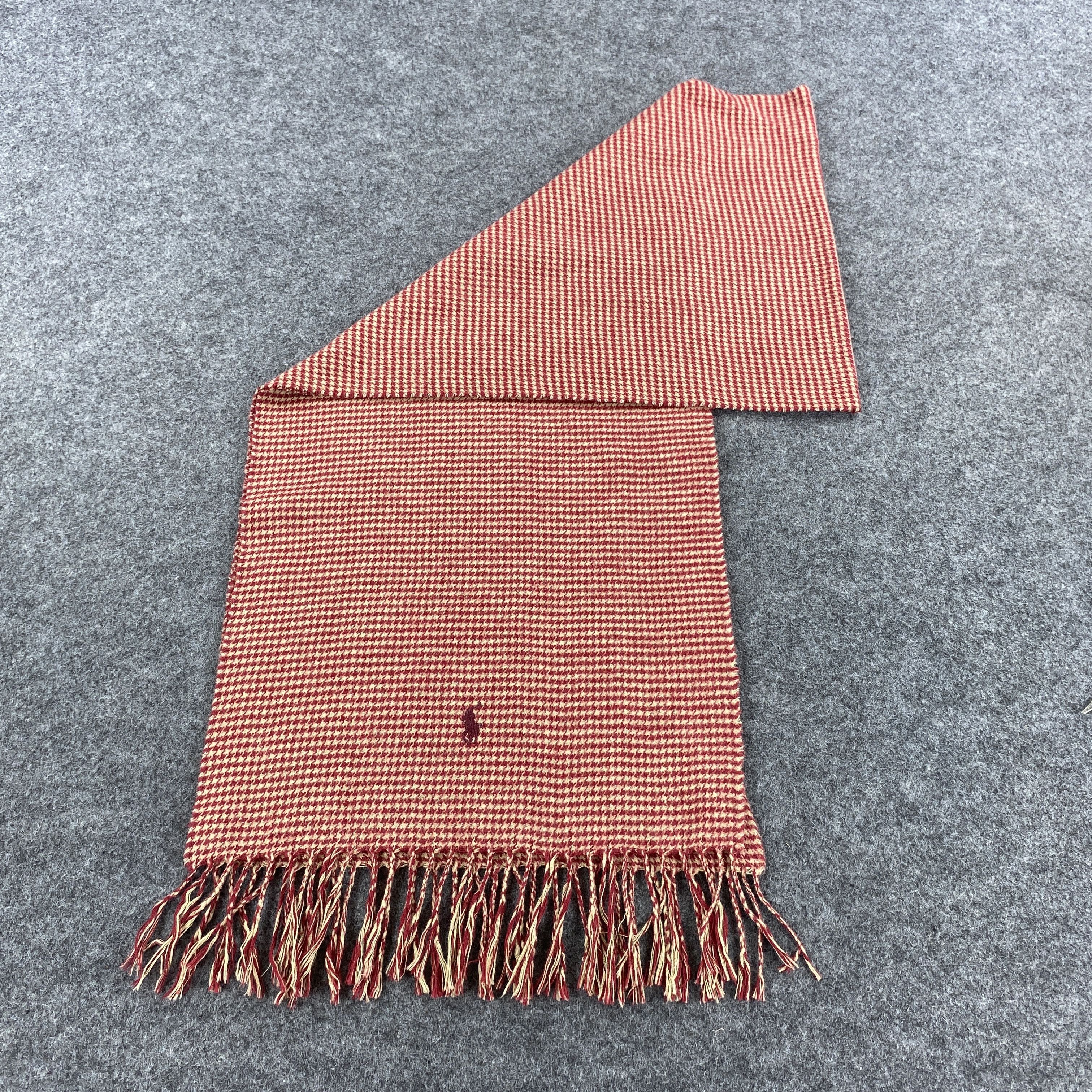 Ralph Lauren × Vintage GF10566 Ralph Lauren Scarf Neck Wear Muffler Nova Check Size ONE SIZE - 8 Thumbnail