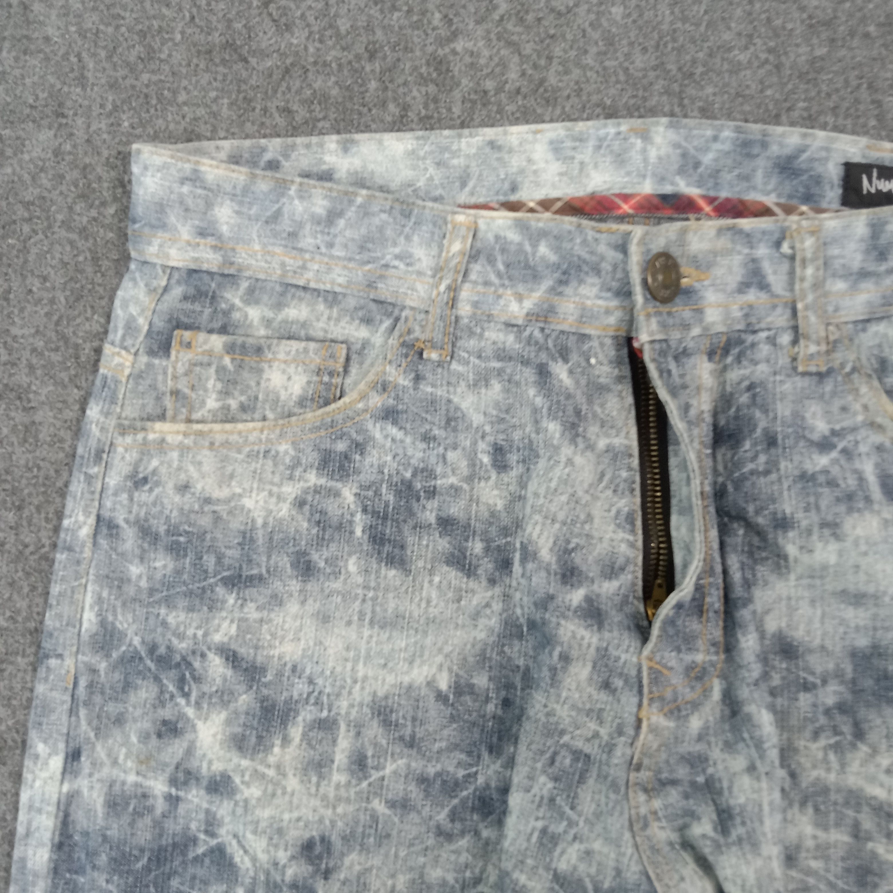 Number (N)ine Number Nine Japan Straight Acid Wash Denim C265N9 Size US 32 / EU 48 - 3 Thumbnail