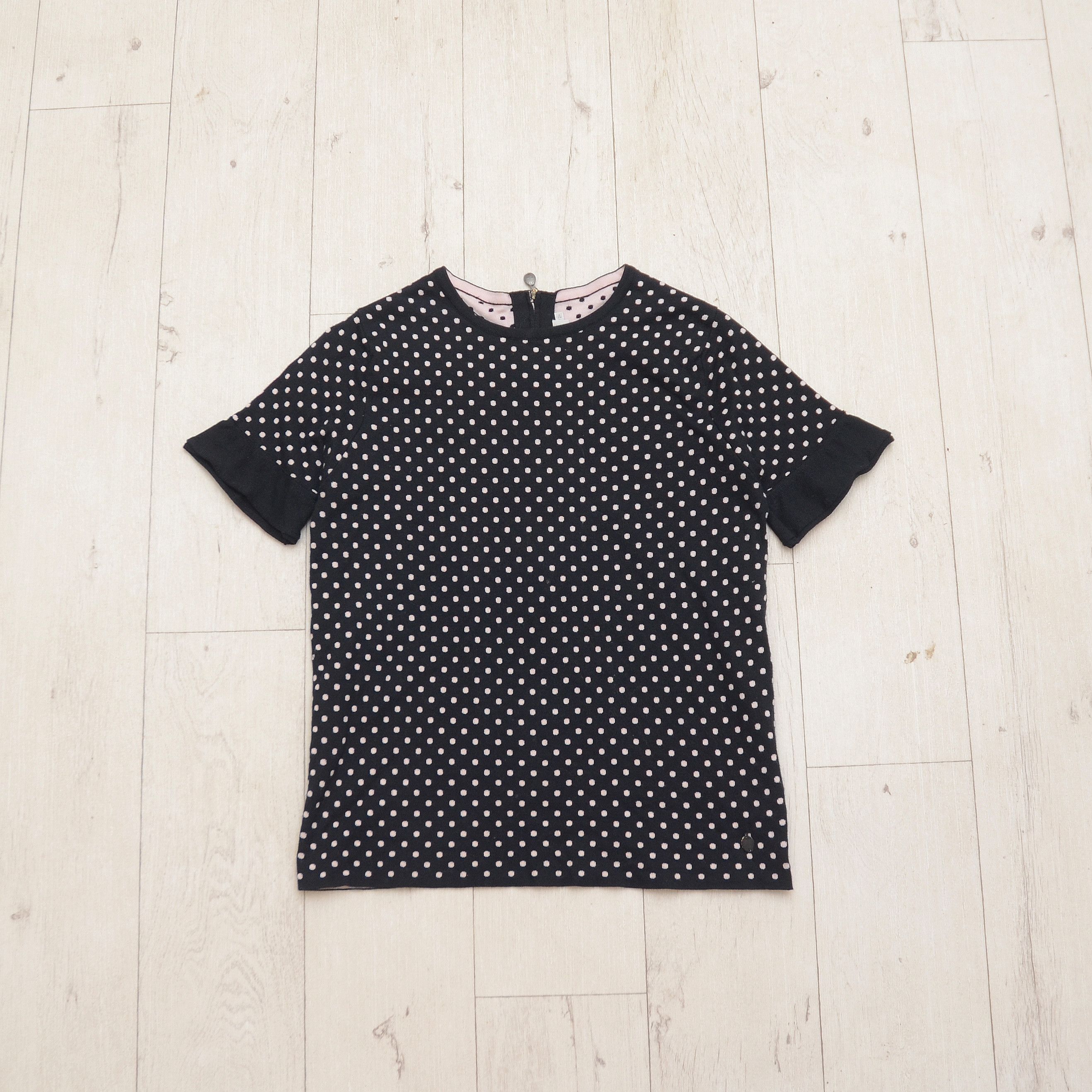 Christian Dior Women's Polka Dot T-Shirt XS-S Authentic