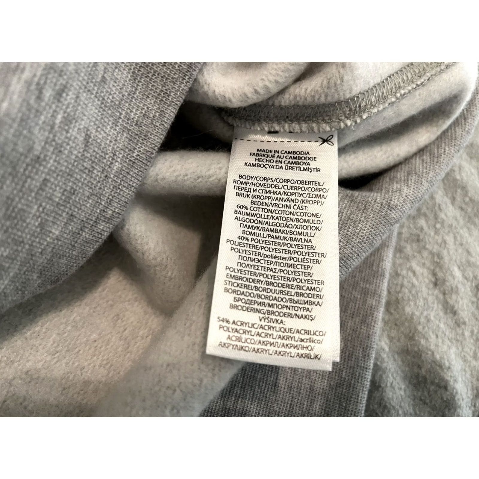 Polo Ralph Lauren Polo Ralph Lauren Hoodie Mens Medium Gray USA Flag Fleece Pullover Sweatshirt Size US M / EU 48-50 / 2 - 4 Thumbnail