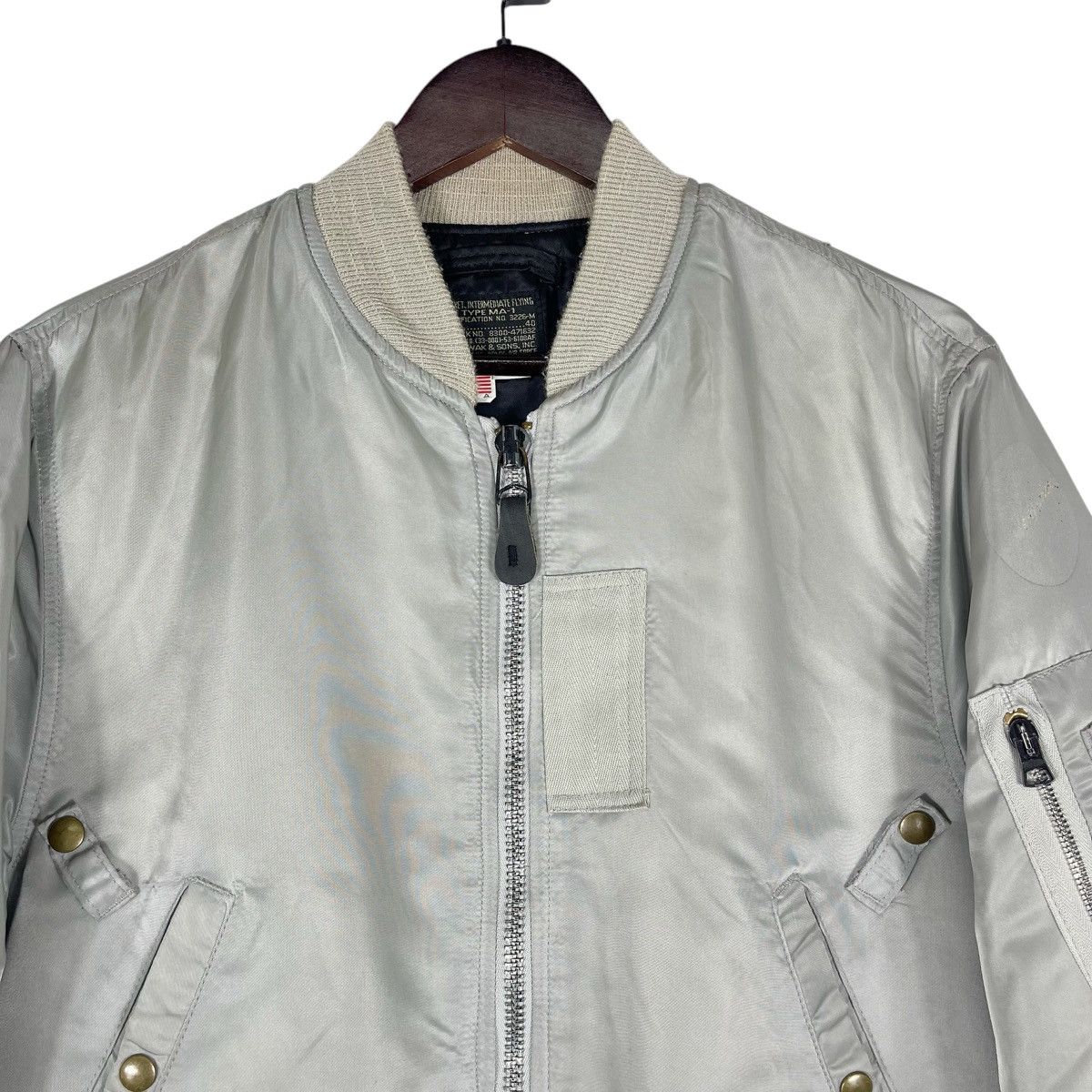 I. Spiewak And Sons Vintage 90s I. Spiewak & Sons MA-1 Flight Jacket Size US M / EU 48-50 / 2 - 4 Thumbnail