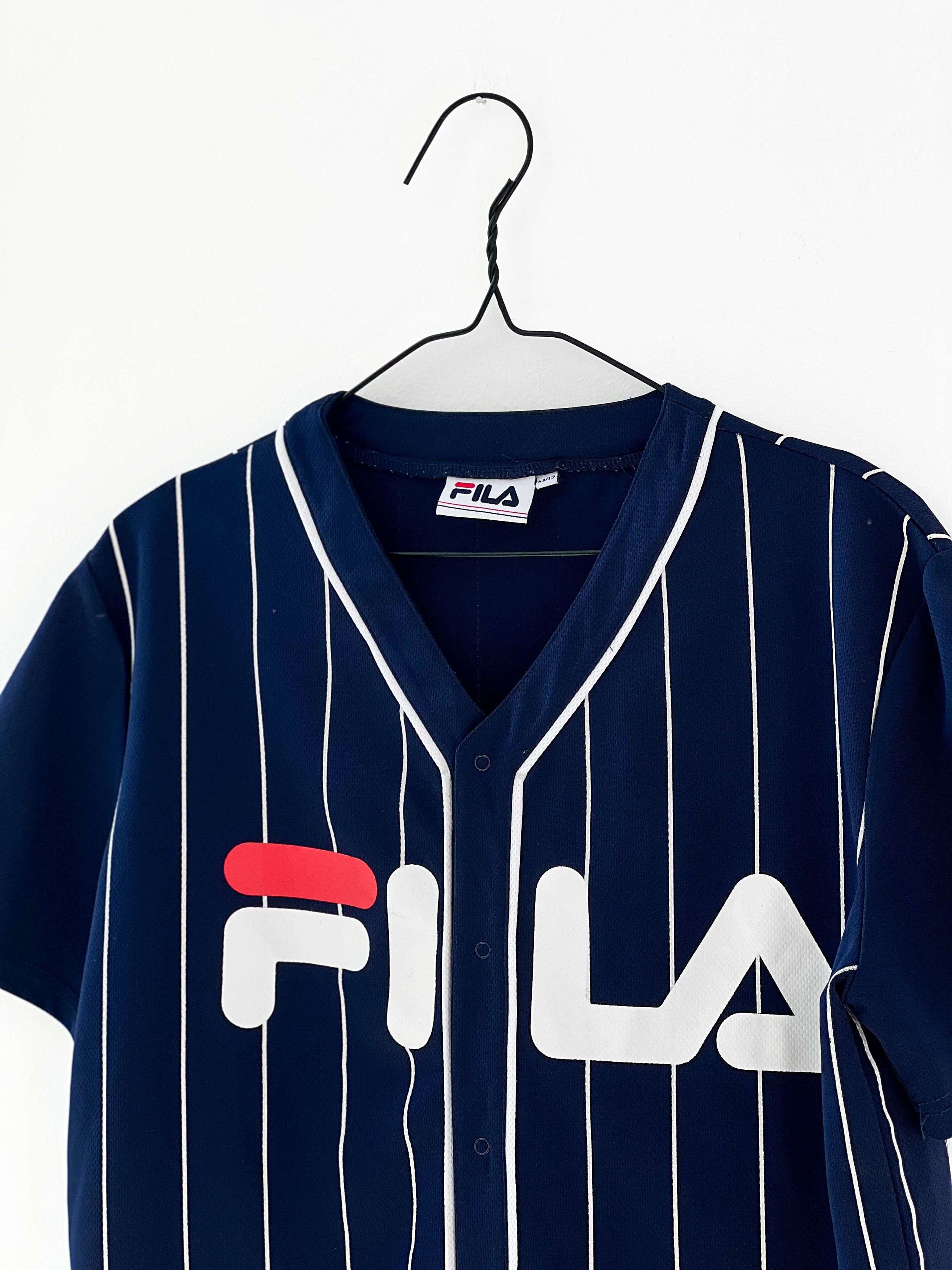 Fila Fila baseball jersey tee Size US M / EU 48-50 / 2 - 2 Thumbnail