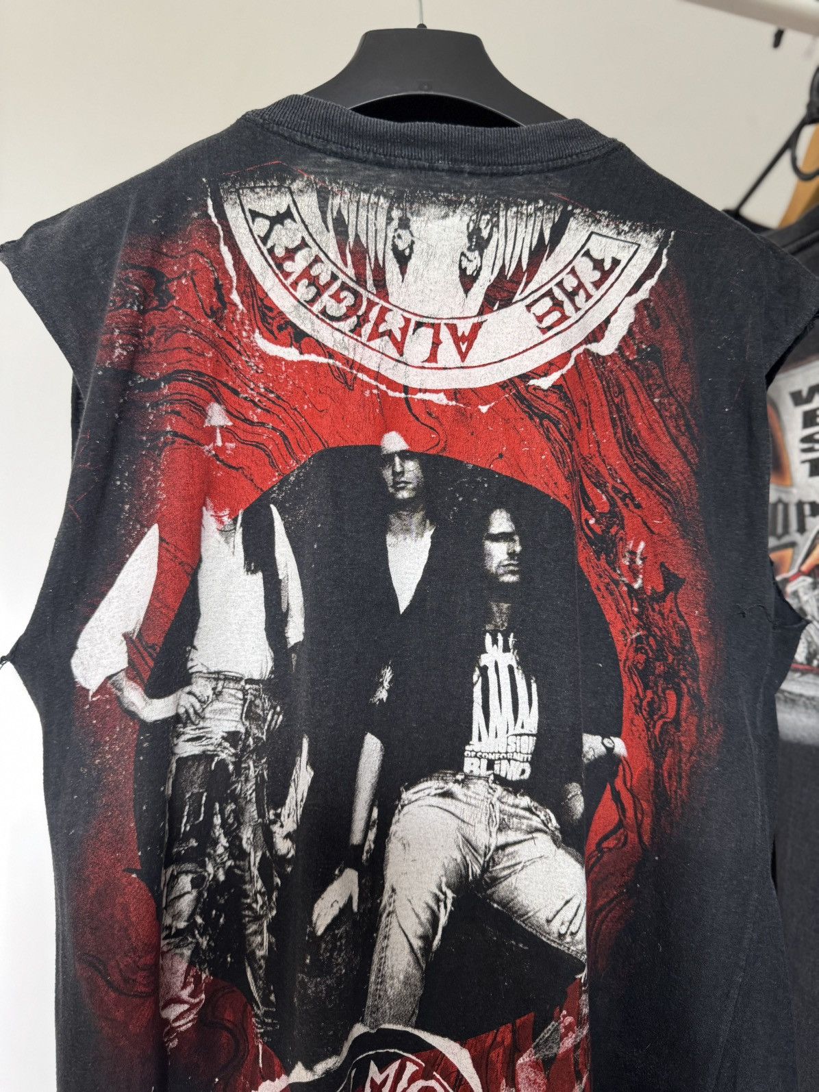 Band Tees Vintage 90s The Almighty Mosquitoheads Sleeveless Tank Top Size US M / EU 48-50 / 2 - 5 Thumbnail