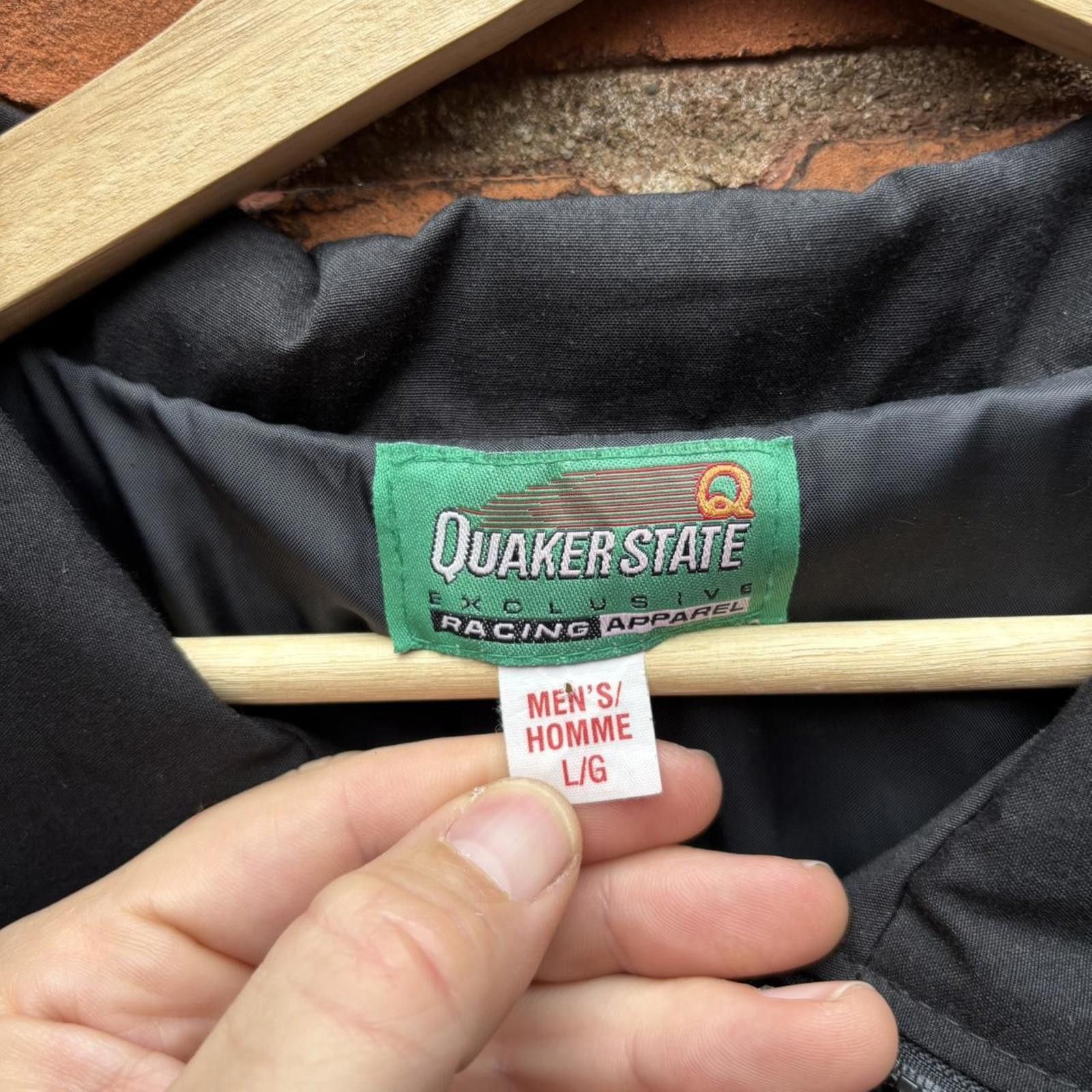 Other vintage Quaker state racing light bomber jacket 90s L Size US L / EU 52-54 / 3 - 7 Thumbnail