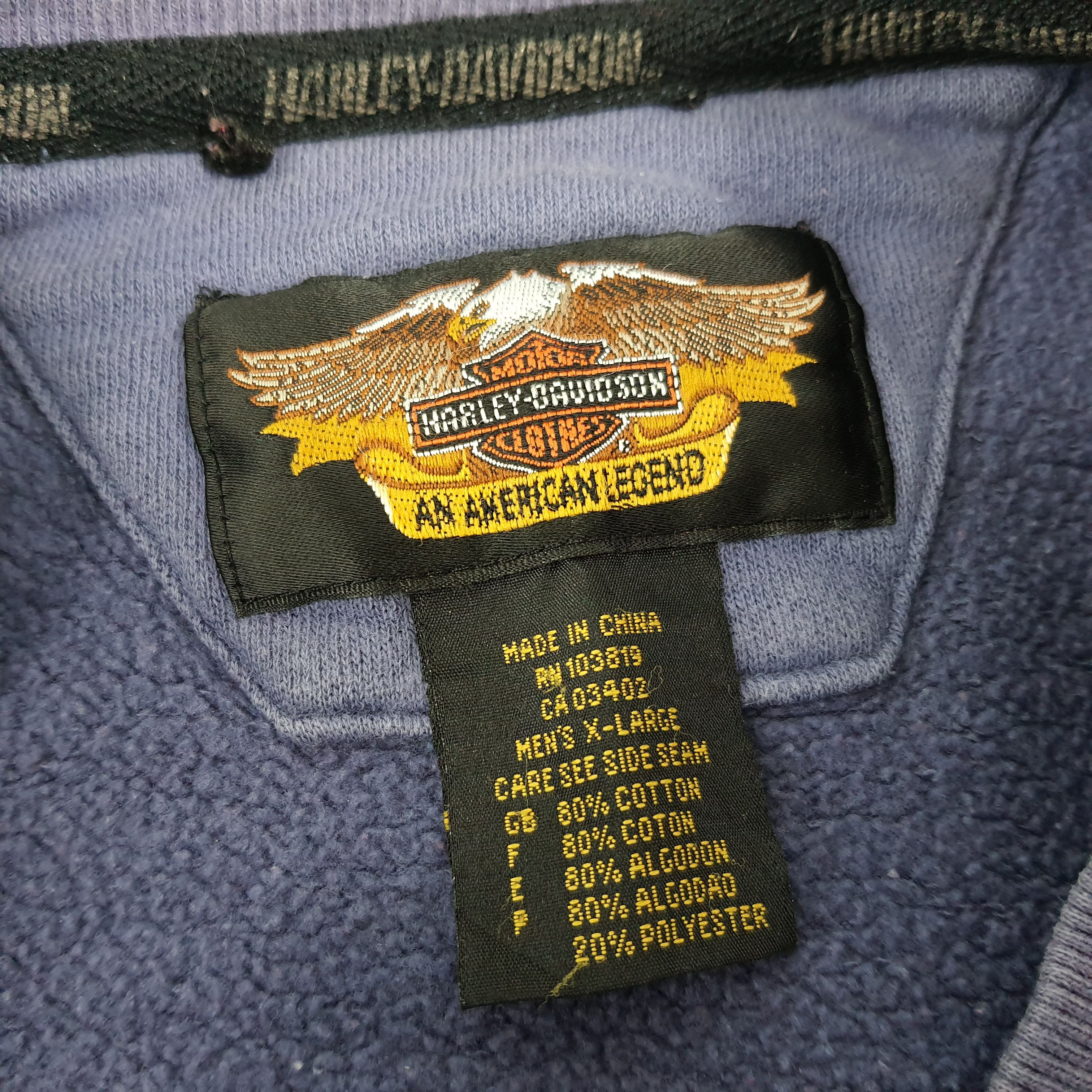 Harley Davidson × Vintage Vintage Harley Davidson Motorcycles American Sweatshirt Size US XXL / EU 58 / 5 - 5 Thumbnail