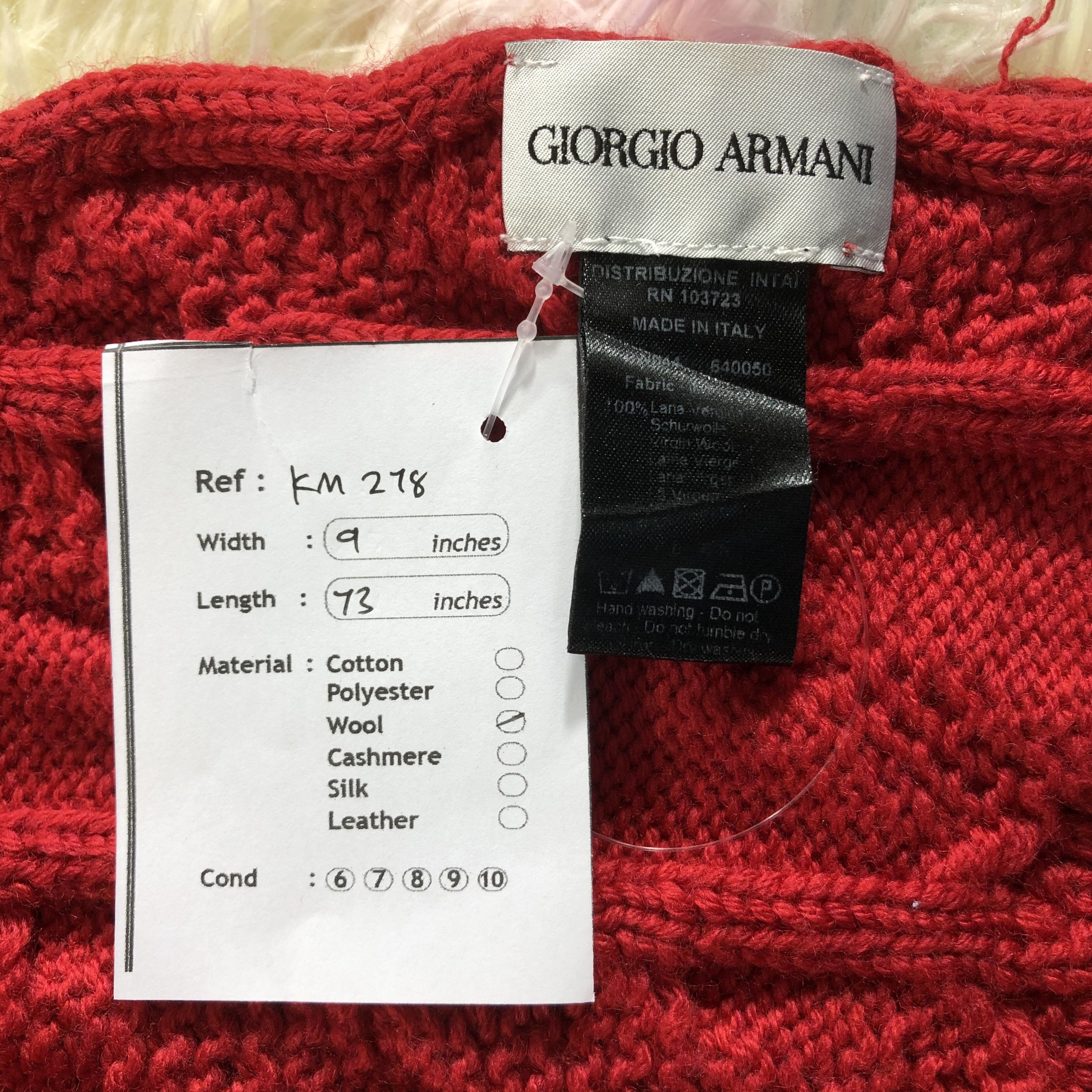 Giorgio Armani Giorgio Armani Scarf / Muffler / Neckwear Size ONE SIZE - 6 Thumbnail