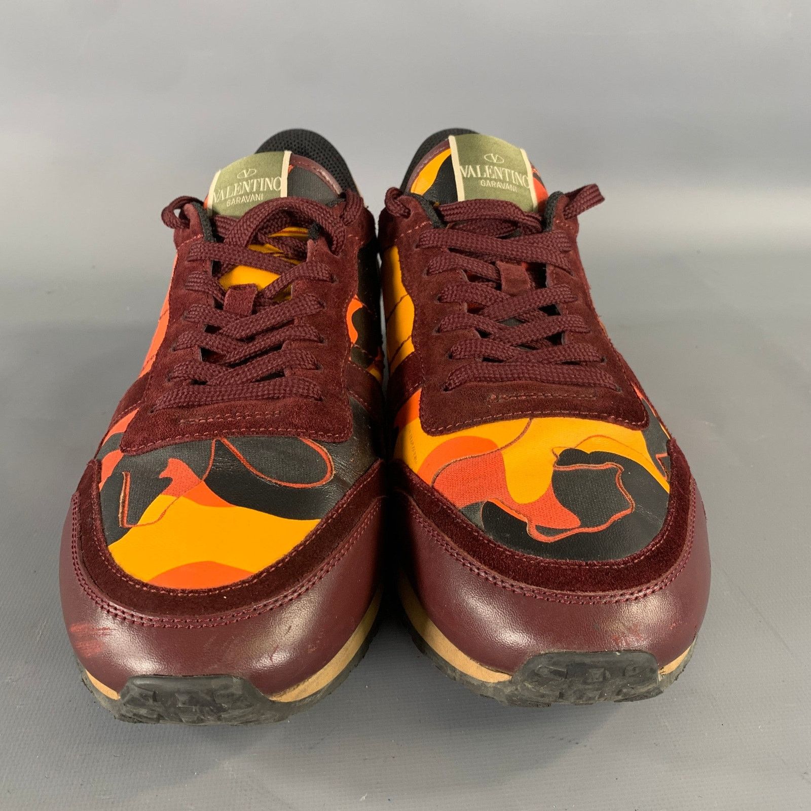 Valentino VALENTINO Size 11 Red Multi-Color Hike Sneakers Size US 11 / EU 44 - 4 Thumbnail