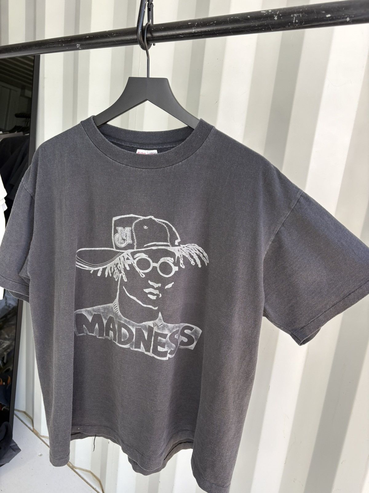 Band Tees Vintage Madness Ska Thrashed Distressed Shirt Grunge Band Size US XXL / EU 58 / 5 - 2 Thumbnail