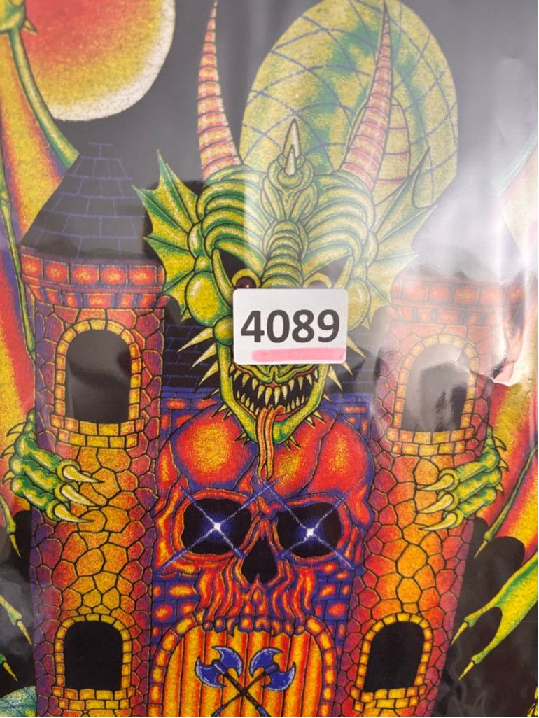 Gildan Men's Gildan Dark Ritual Graphic T-shirt Size L Black Dragon Size US L / EU 52-54 / 3 - 11 Thumbnail